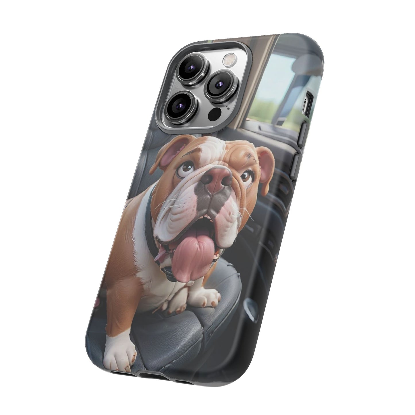 Bulldog Phone Case iPhones | Tough Cases for Animal Lovers, Cute Dog Design, Pet Gift, Phone Accessories, Dog Mom Essentials
