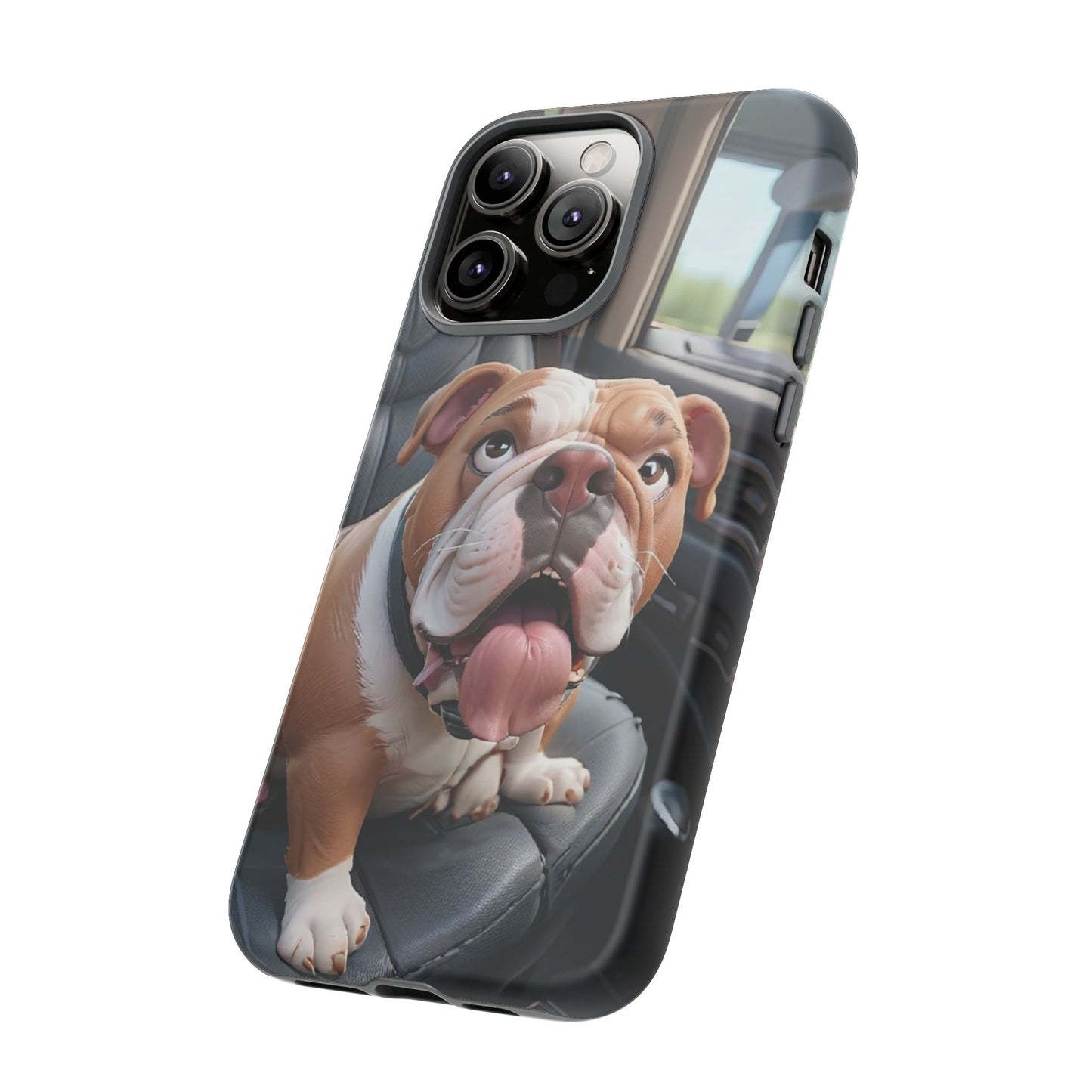 Bulldog Phone Case iPhones | Tough Cases for Animal Lovers, Cute Dog Design, Pet Gift, Phone Accessories, Dog Mom Essentials