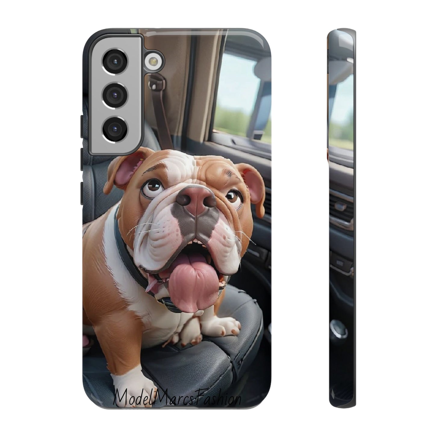 Bulldog Phone Case Samsung/Google - Tough Cases for Dog Lovers