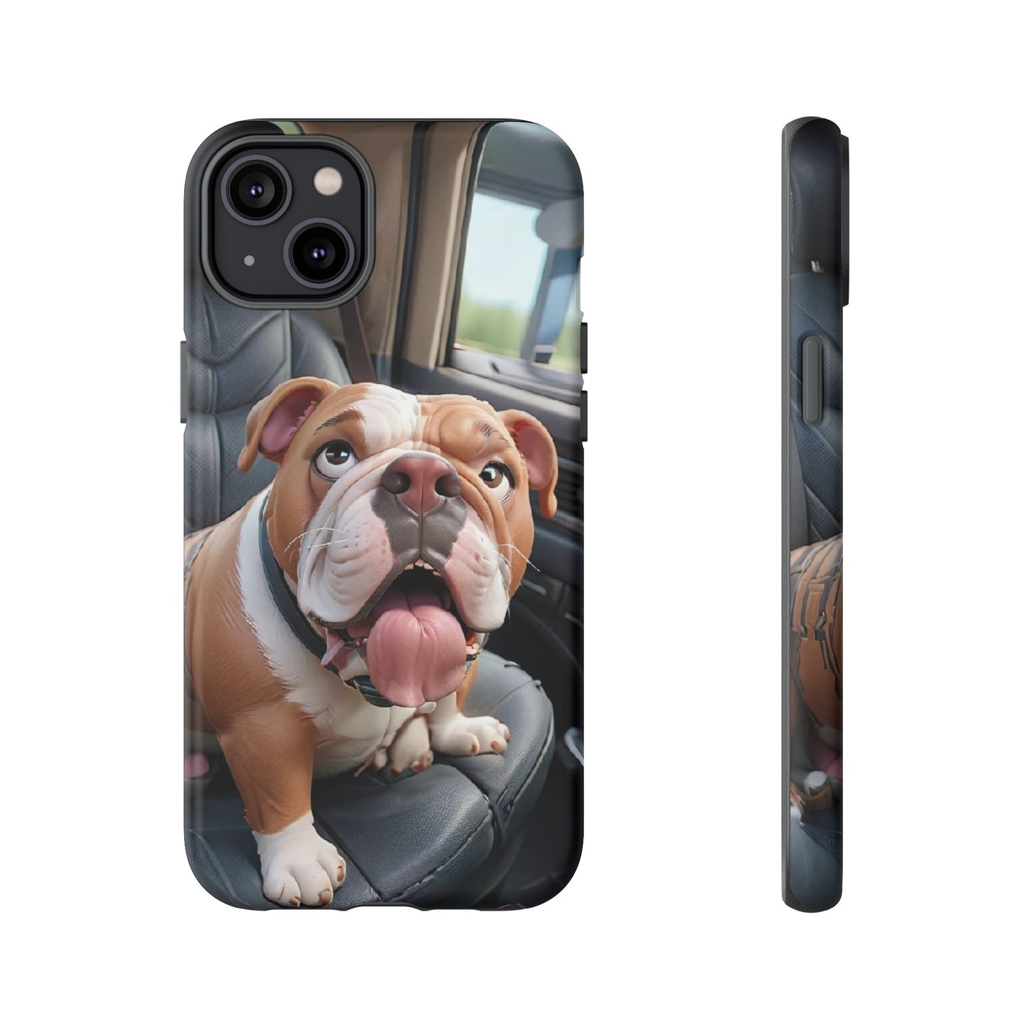 Bulldog Phone Case iPhones | Tough Cases for Animal Lovers, Cute Dog Design, Pet Gift, Phone Accessories, Dog Mom Essentials