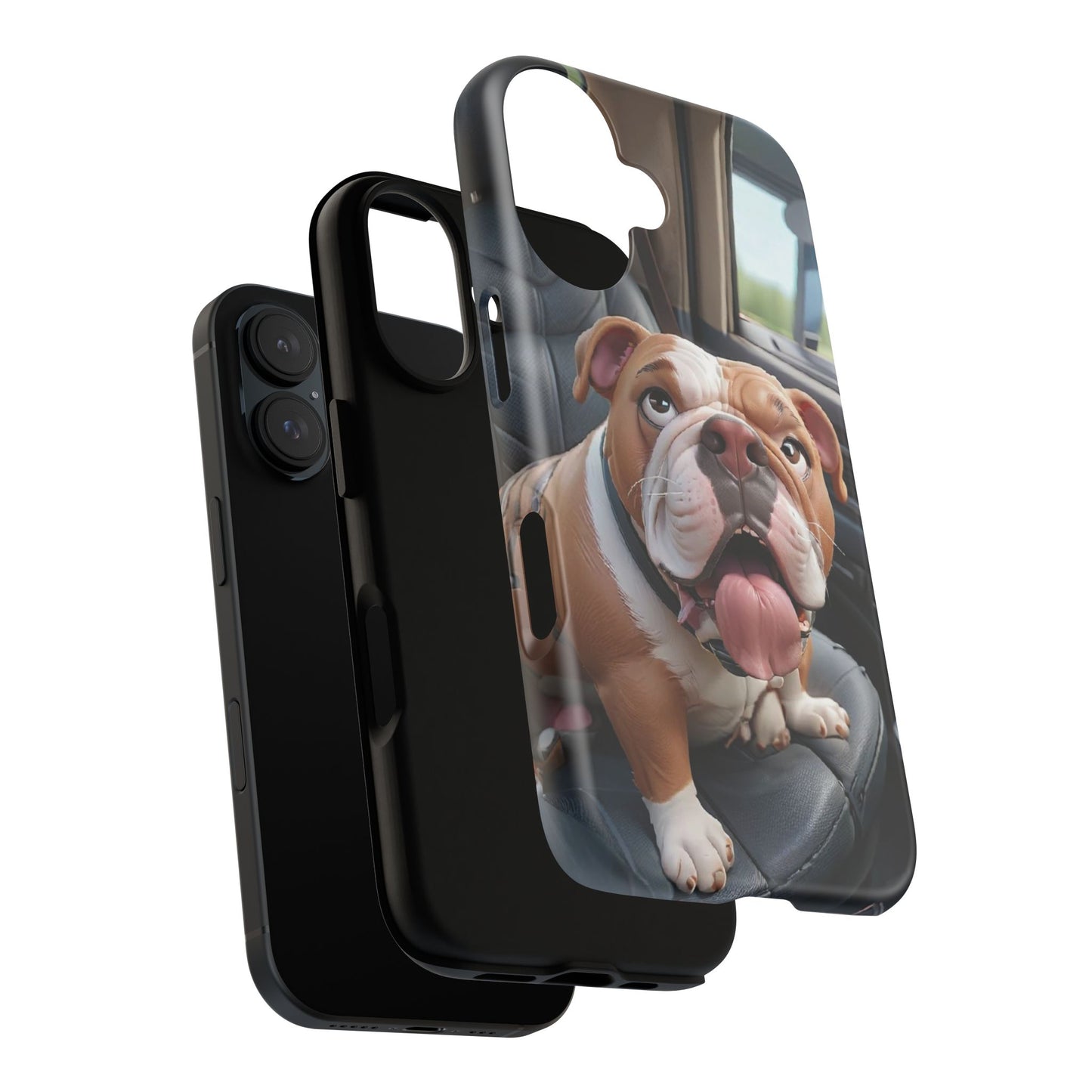 Bulldog Phone Case iPhones | Tough Cases for Animal Lovers, Cute Dog Design, Pet Gift, Phone Accessories, Dog Mom Essentials