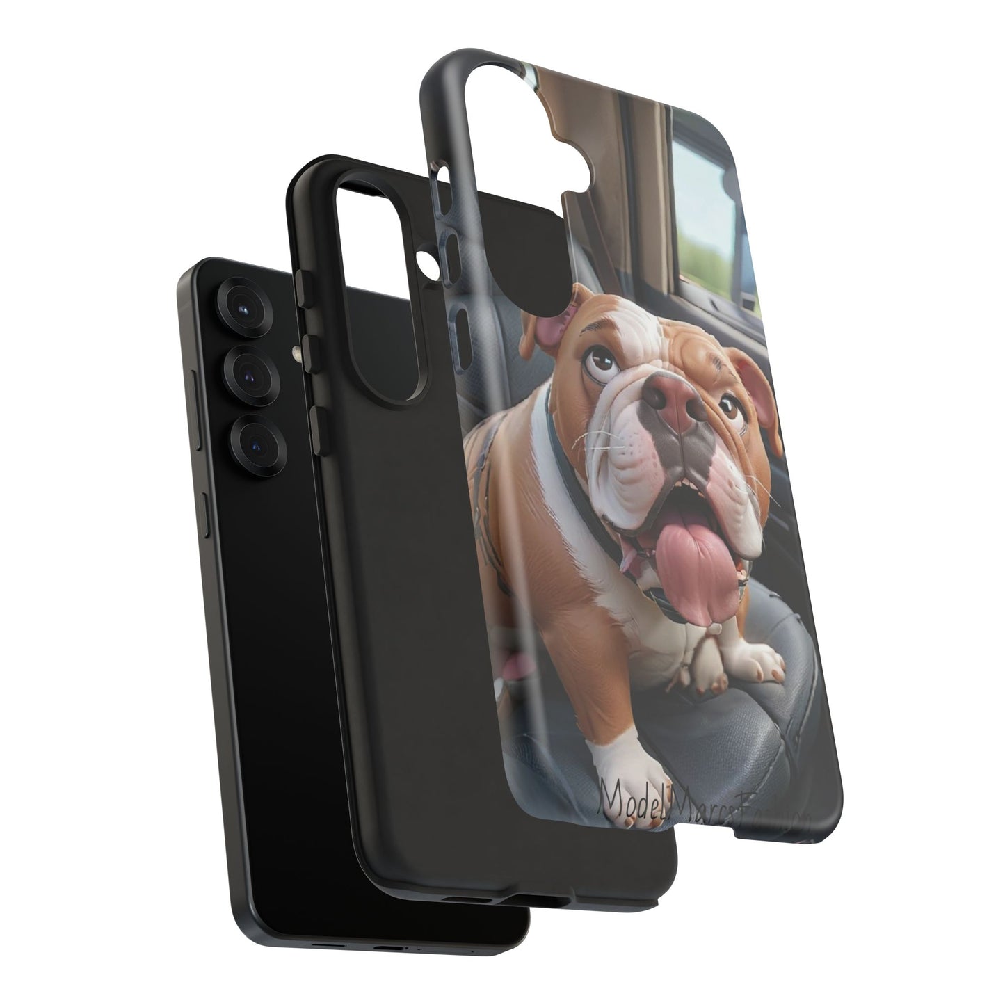 Bulldog Phone Case Samsung/Google - Tough Cases for Dog Lovers
