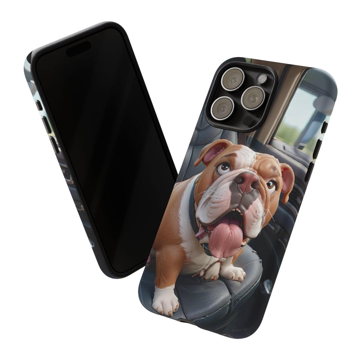 Bulldog Phone Case iPhones | Tough Cases for Animal Lovers, Cute Dog Design, Pet Gift, Phone Accessories, Dog Mom Essentials