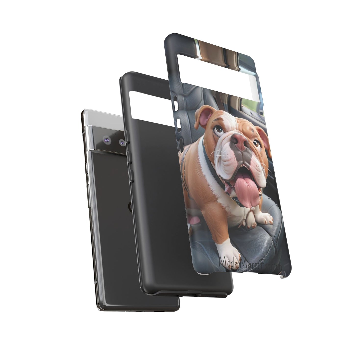Bulldog Phone Case Samsung/Google - Tough Cases for Dog Lovers