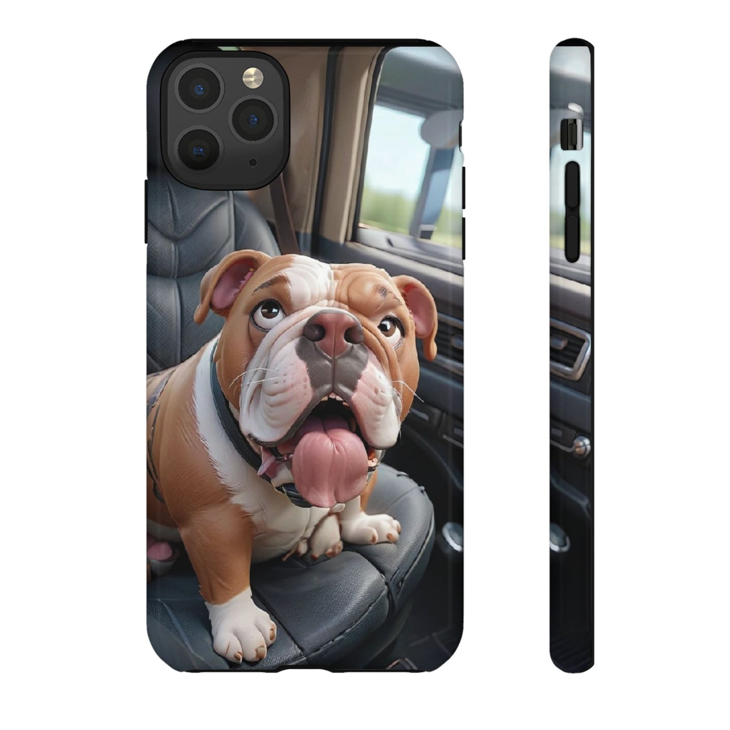 Bulldog Phone Case iPhones | Tough Cases for Animal Lovers, Cute Dog Design, Pet Gift, Phone Accessories, Dog Mom Essentials