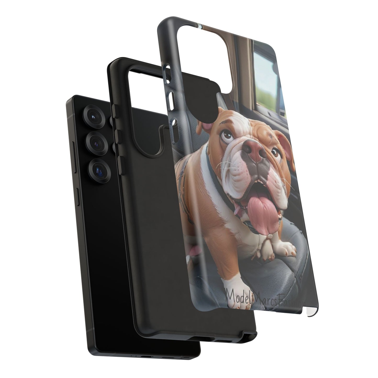 Bulldog Phone Case Samsung/Google - Tough Cases for Dog Lovers