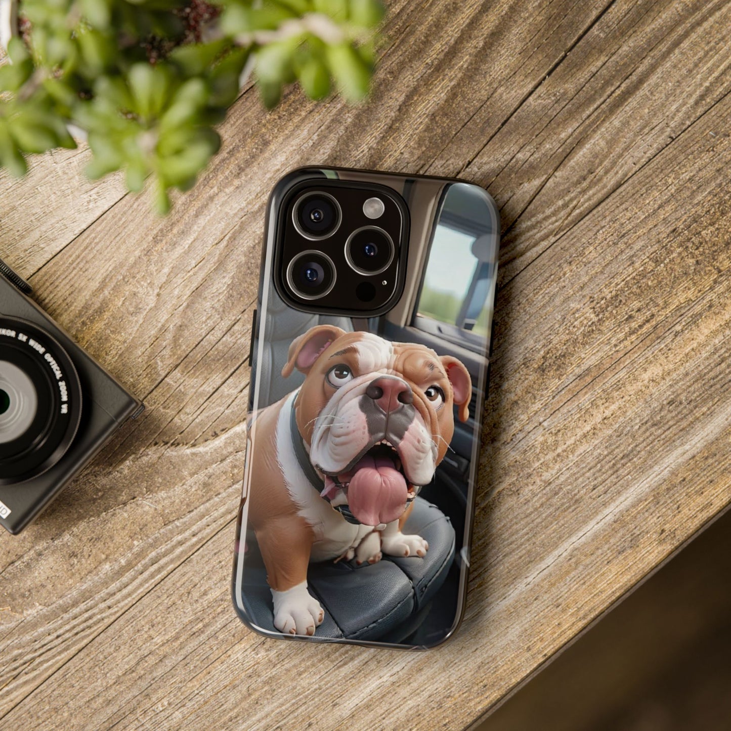 Bulldog Phone Case iPhones | Tough Cases for Animal Lovers, Cute Dog Design, Pet Gift, Phone Accessories, Dog Mom Essentials