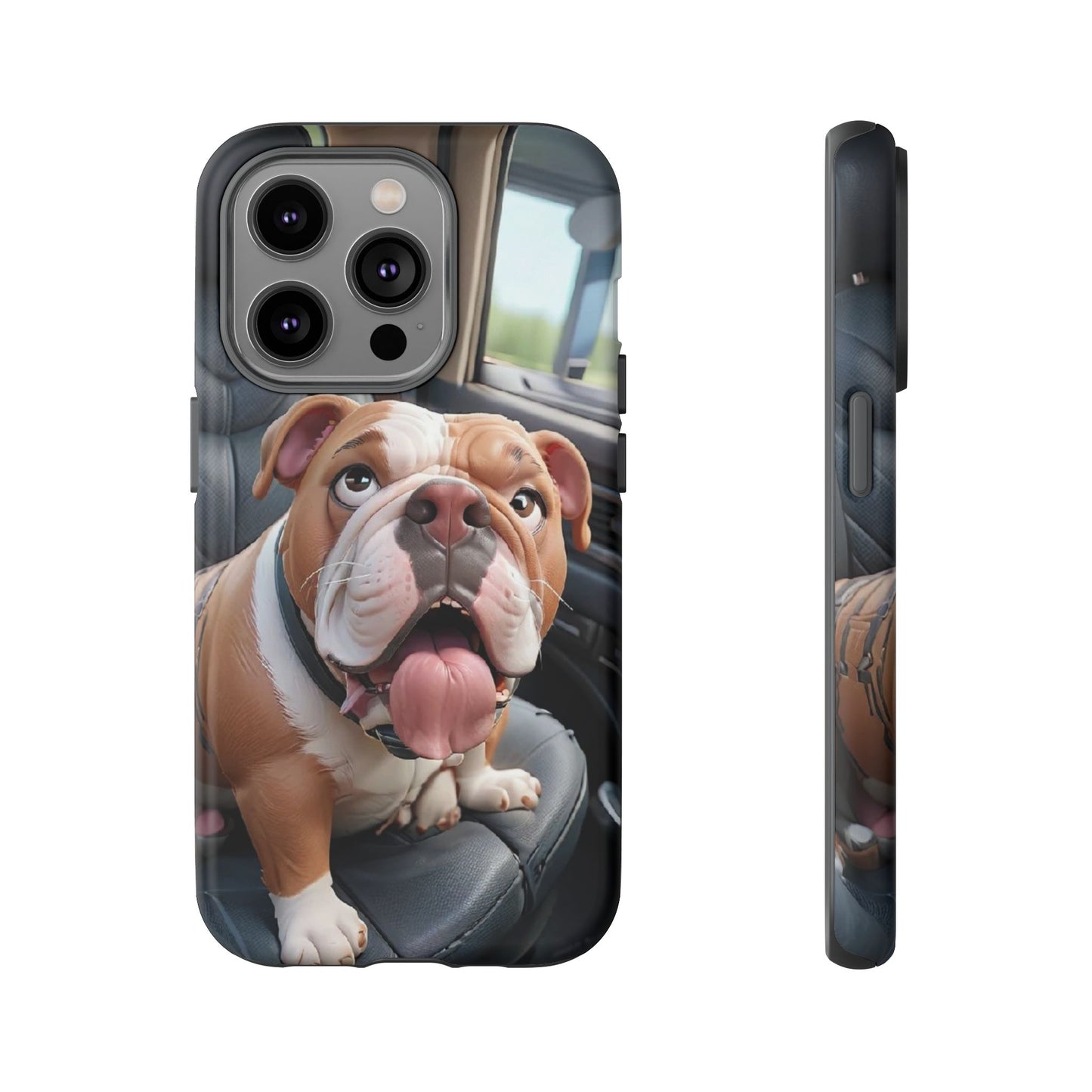 Bulldog Phone Case iPhones | Tough Cases for Animal Lovers, Cute Dog Design, Pet Gift, Phone Accessories, Dog Mom Essentials