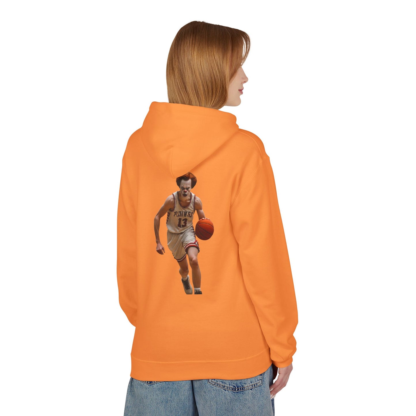 Clowning Around Fleece Hoodie - Perfect Gift for Sports Lovers, Athletes, Team Merch, Inspirational Apparel, Birthday & Game Day