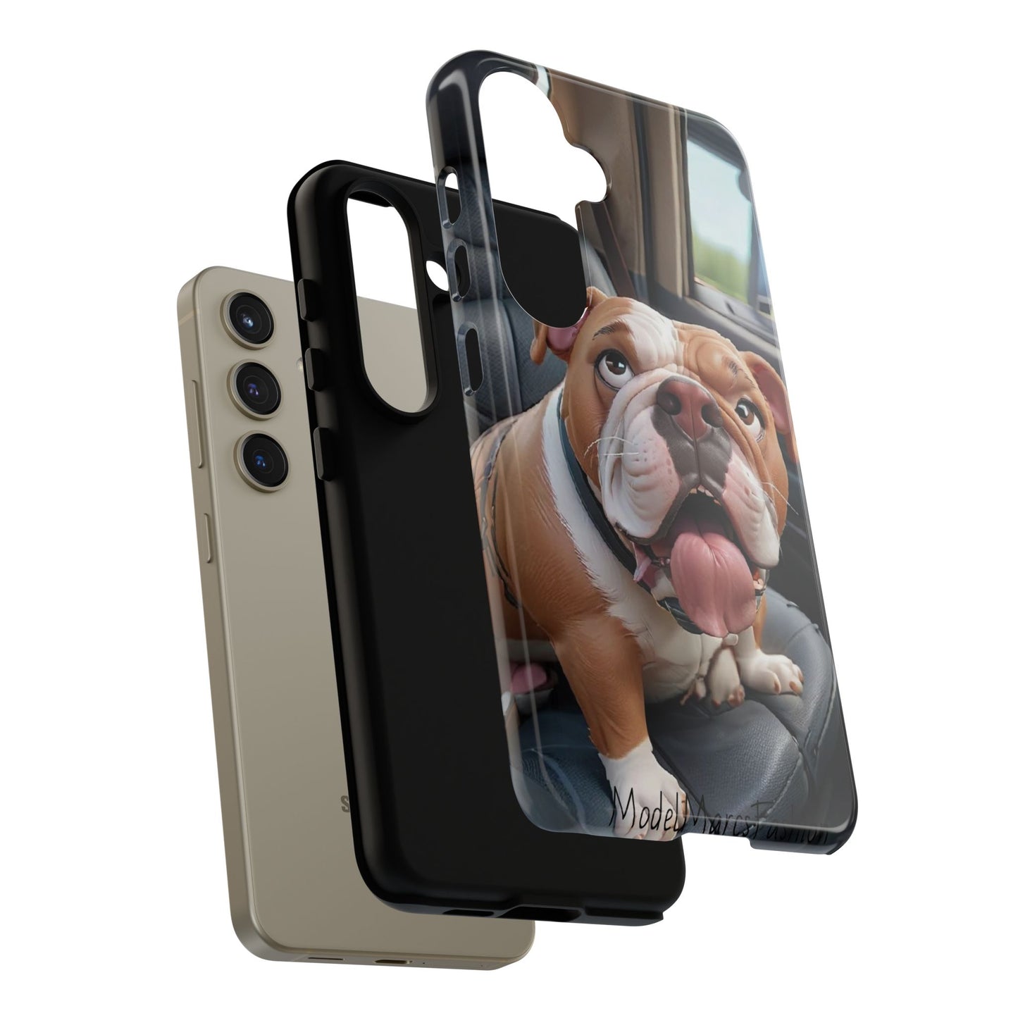 Bulldog Phone Case Samsung/Google - Tough Cases for Dog Lovers