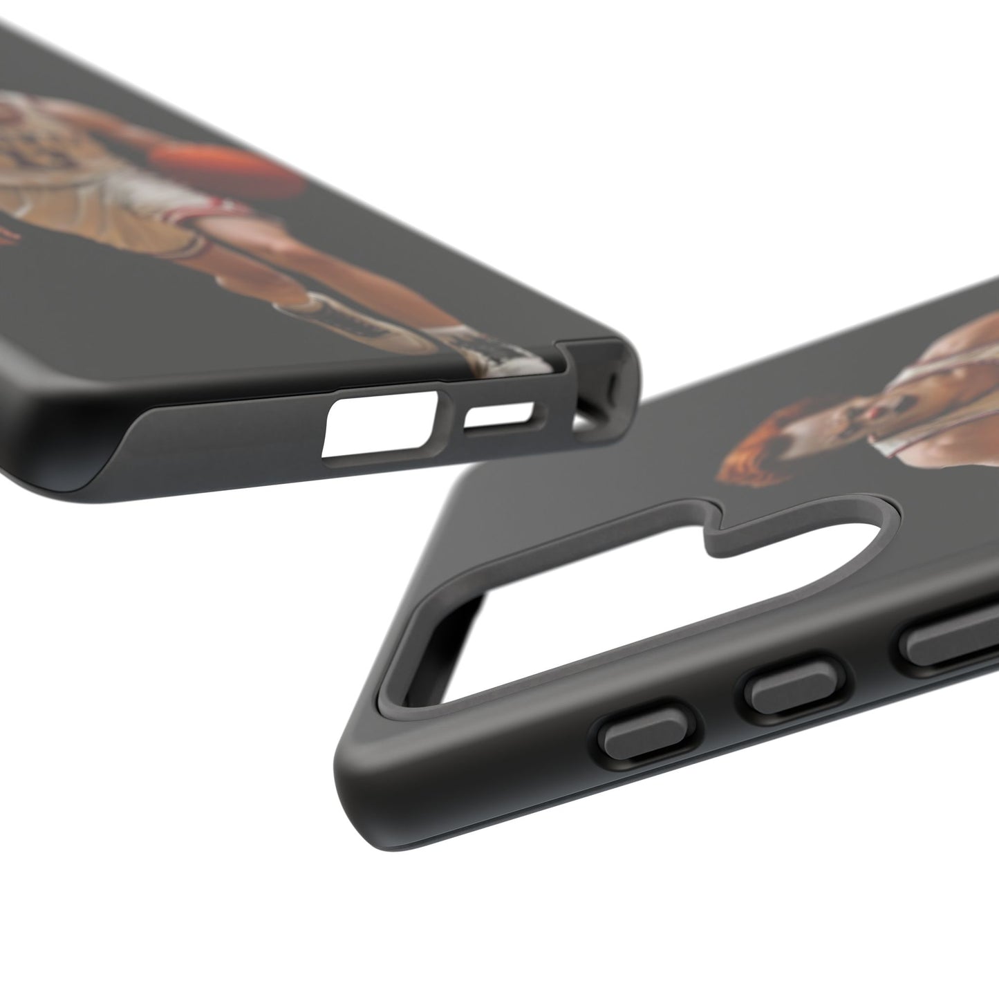 Basketball Clown Samsung and IPhone Phone Case, Tough Cases for Sports Lovers, Unique Gift for Athletes, Fun Phone Accessory, Quirky Sports Merchandise