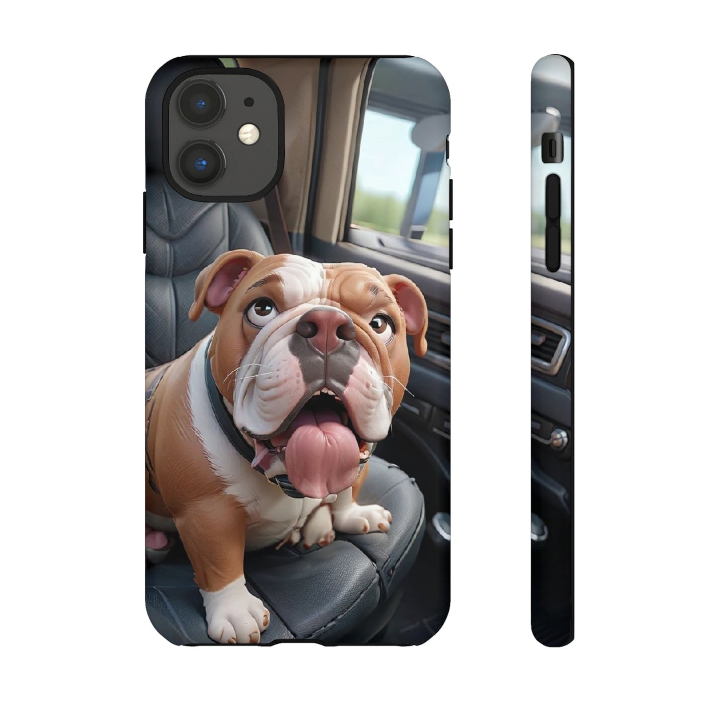 Bulldog Phone Case iPhones | Tough Cases for Animal Lovers, Cute Dog Design, Pet Gift, Phone Accessories, Dog Mom Essentials
