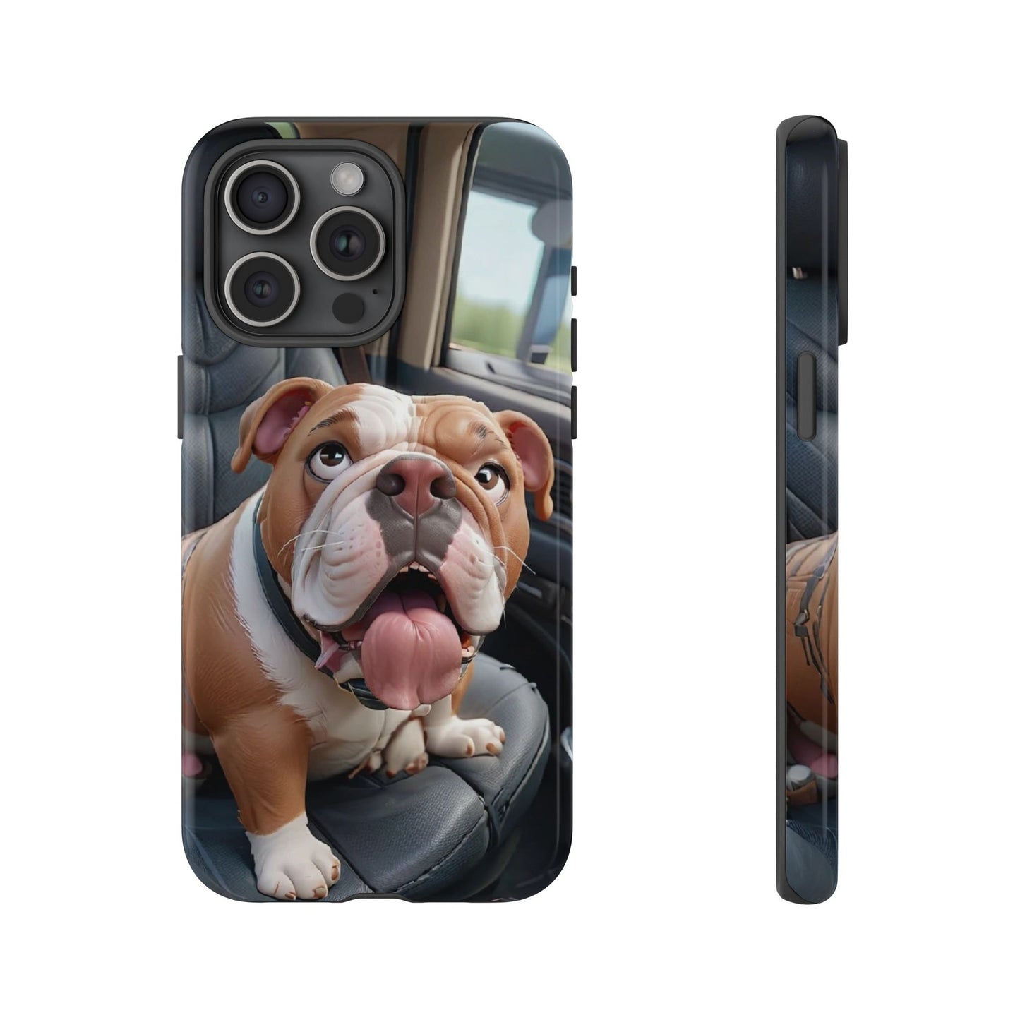 Bulldog Phone Case iPhones | Tough Cases for Animal Lovers, Cute Dog Design, Pet Gift, Phone Accessories, Dog Mom Essentials