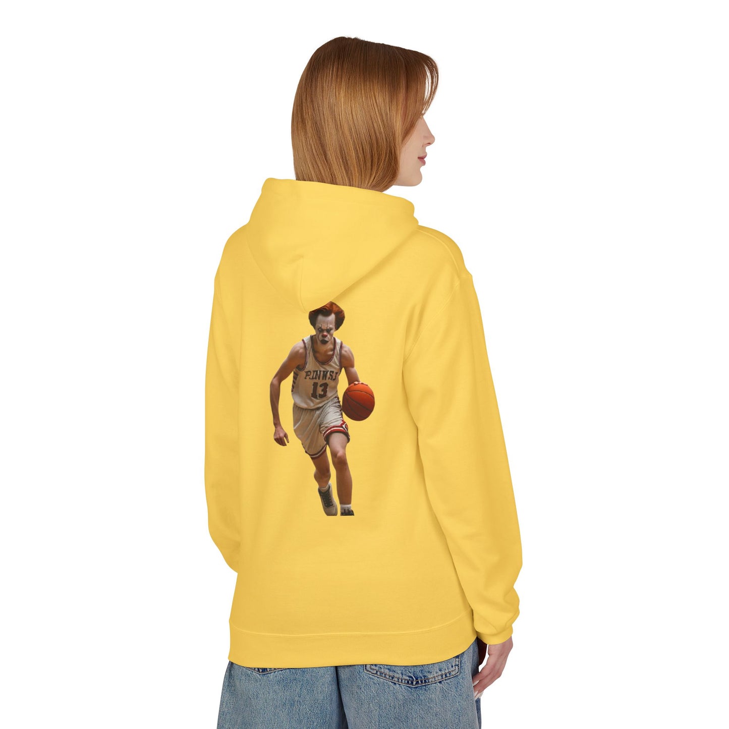 Clowning Around Fleece Hoodie - Perfect Gift for Sports Lovers, Athletes, Team Merch, Inspirational Apparel, Birthday & Game Day