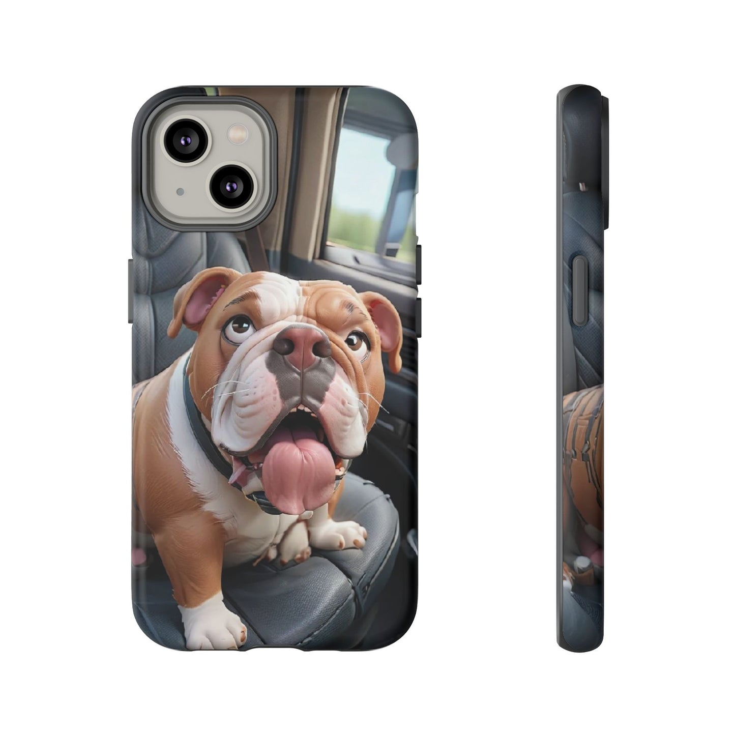 Bulldog Phone Case iPhones | Tough Cases for Animal Lovers, Cute Dog Design, Pet Gift, Phone Accessories, Dog Mom Essentials