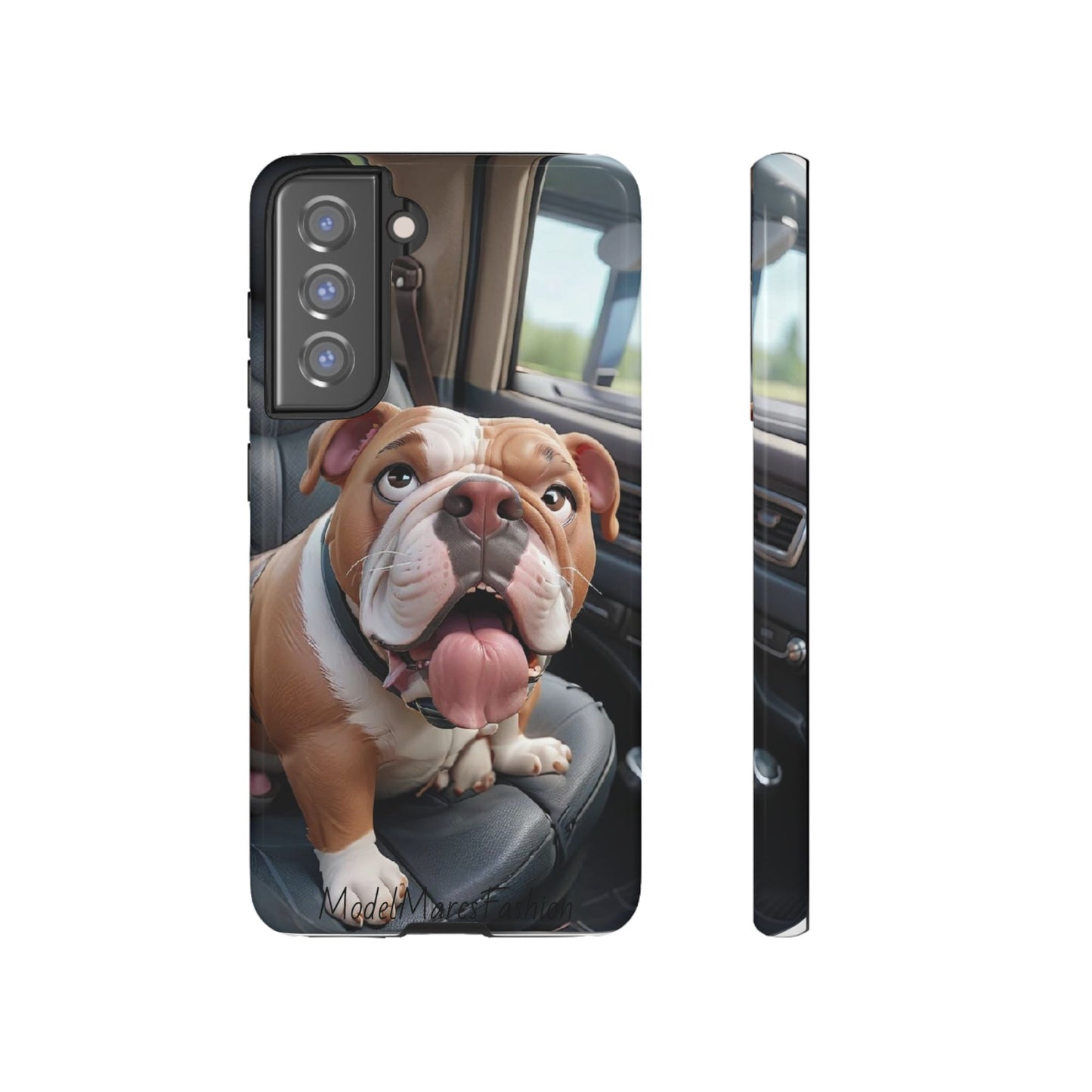 Bulldog Phone Case Samsung/Google - Tough Cases for Dog Lovers