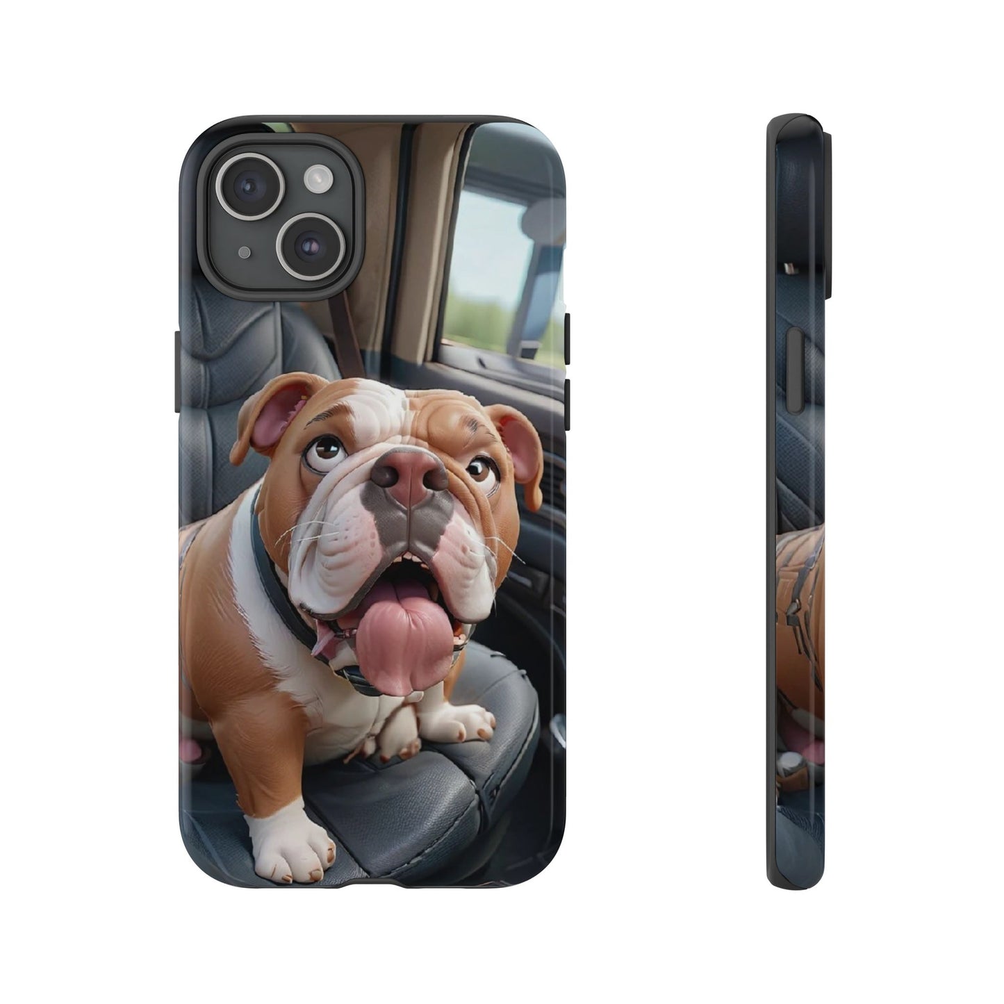 Bulldog Phone Case iPhones | Tough Cases for Animal Lovers, Cute Dog Design, Pet Gift, Phone Accessories, Dog Mom Essentials