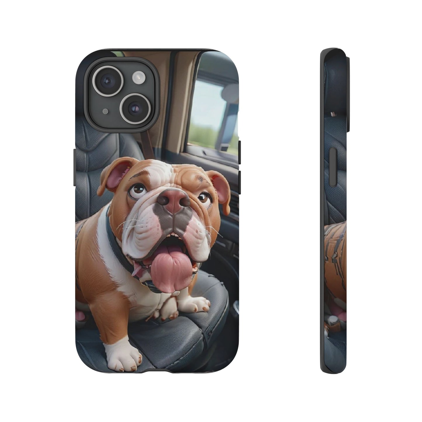 Bulldog Phone Case iPhones | Tough Cases for Animal Lovers, Cute Dog Design, Pet Gift, Phone Accessories, Dog Mom Essentials
