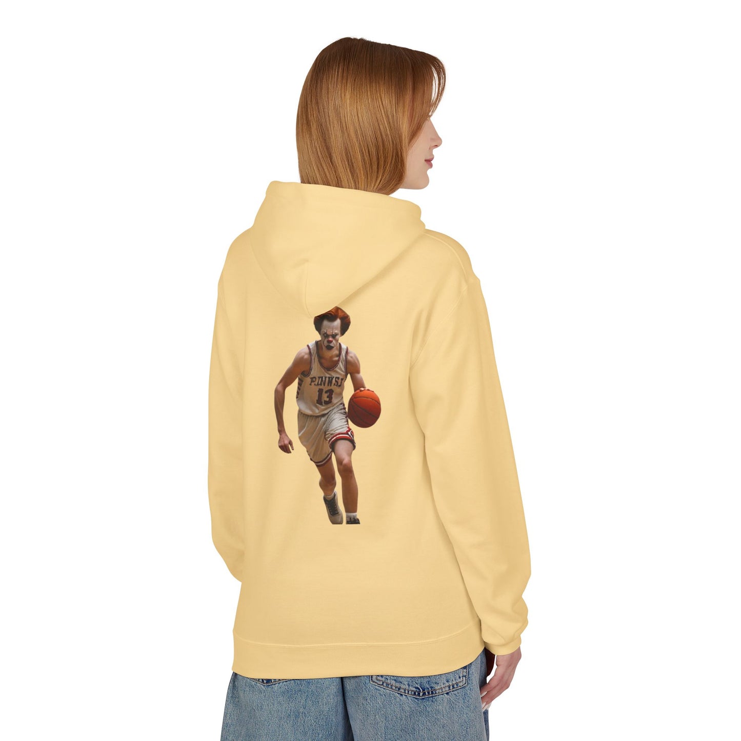 Clowning Around Fleece Hoodie - Perfect Gift for Sports Lovers, Athletes, Team Merch, Inspirational Apparel, Birthday & Game Day