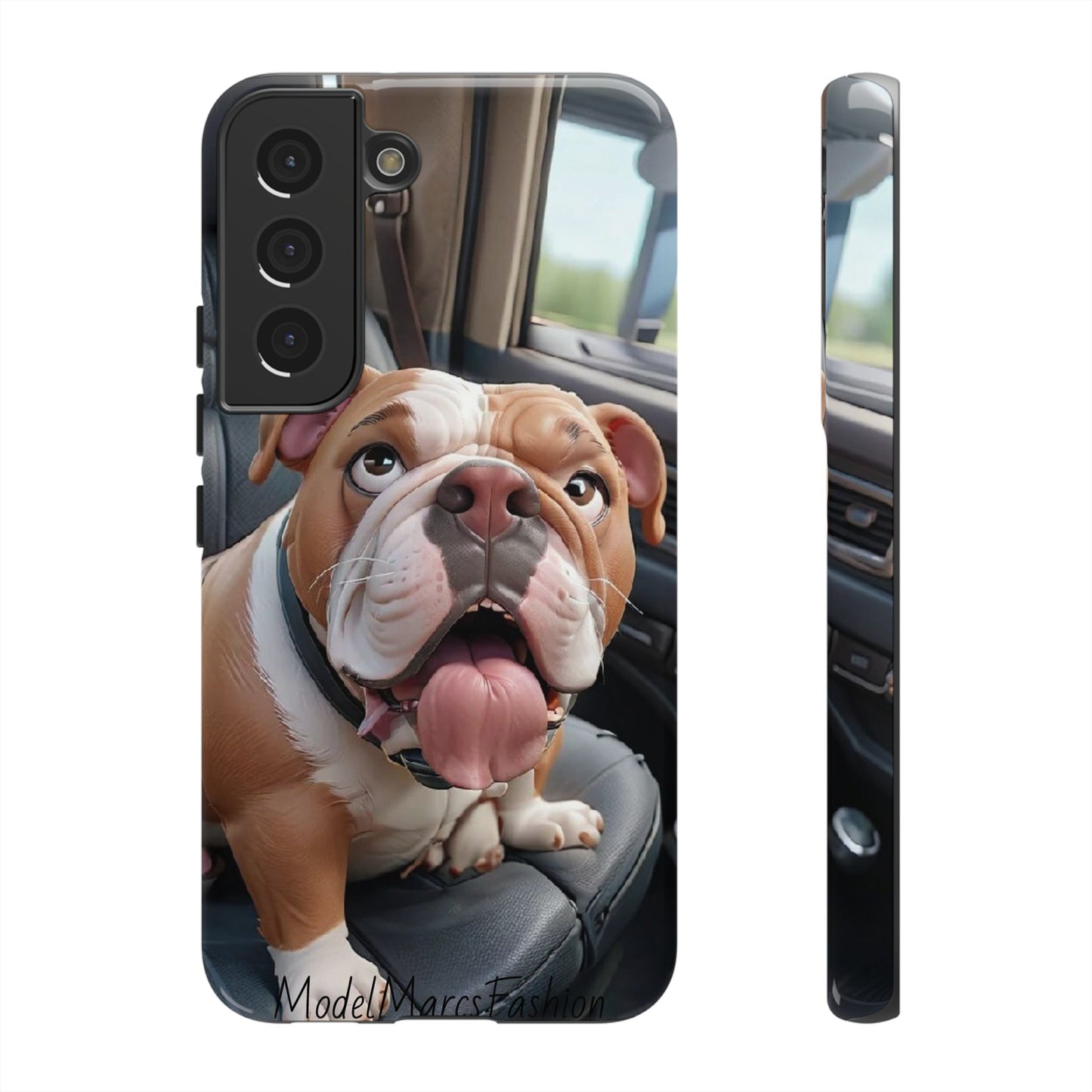 Bulldog Phone Case Samsung/Google - Tough Cases for Dog Lovers
