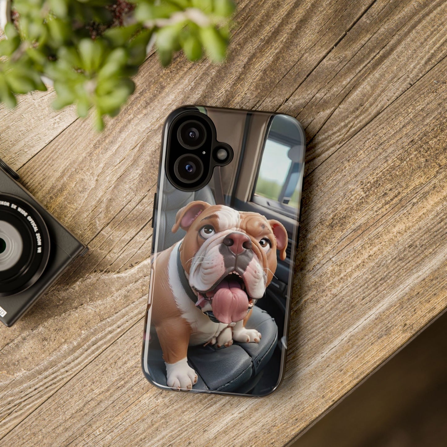 Bulldog Phone Case iPhones | Tough Cases for Animal Lovers, Cute Dog Design, Pet Gift, Phone Accessories, Dog Mom Essentials