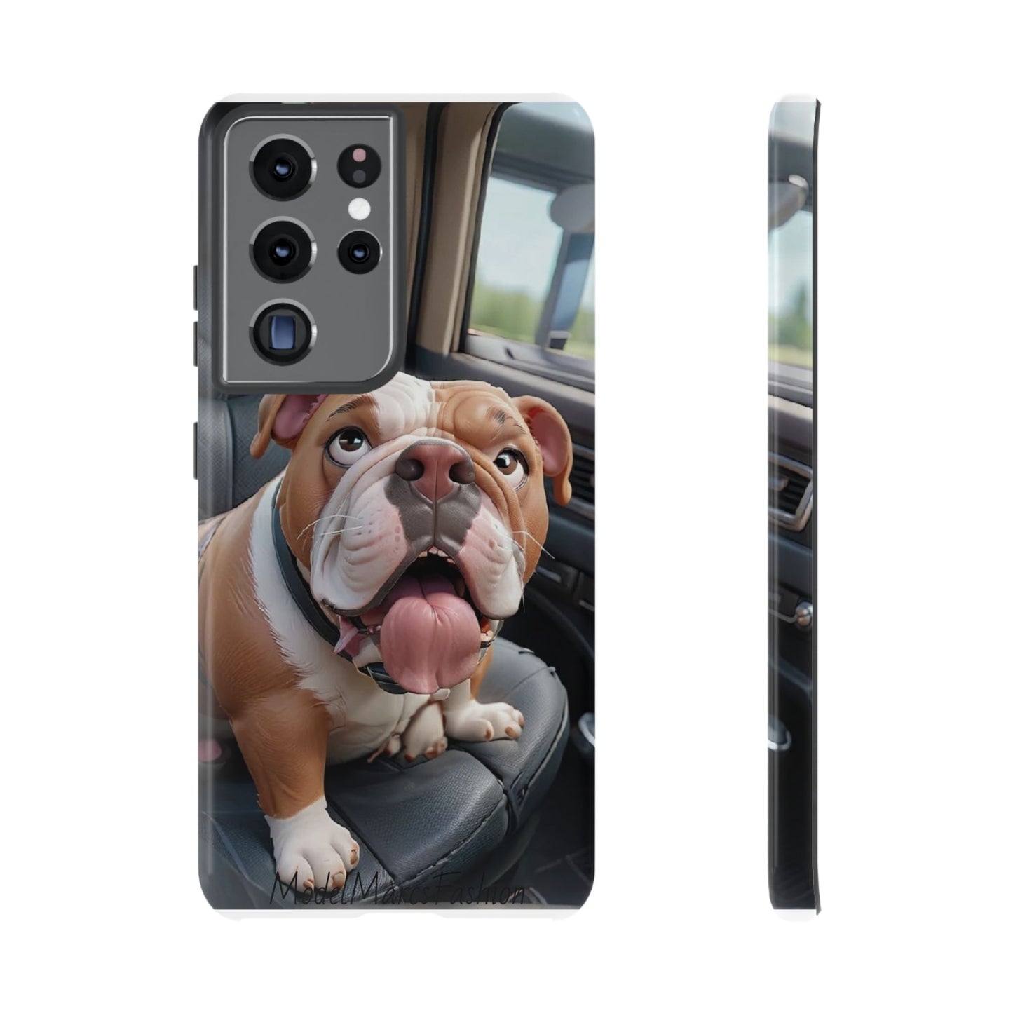 Bulldog Phone Case Samsung/Google - Tough Cases for Dog Lovers