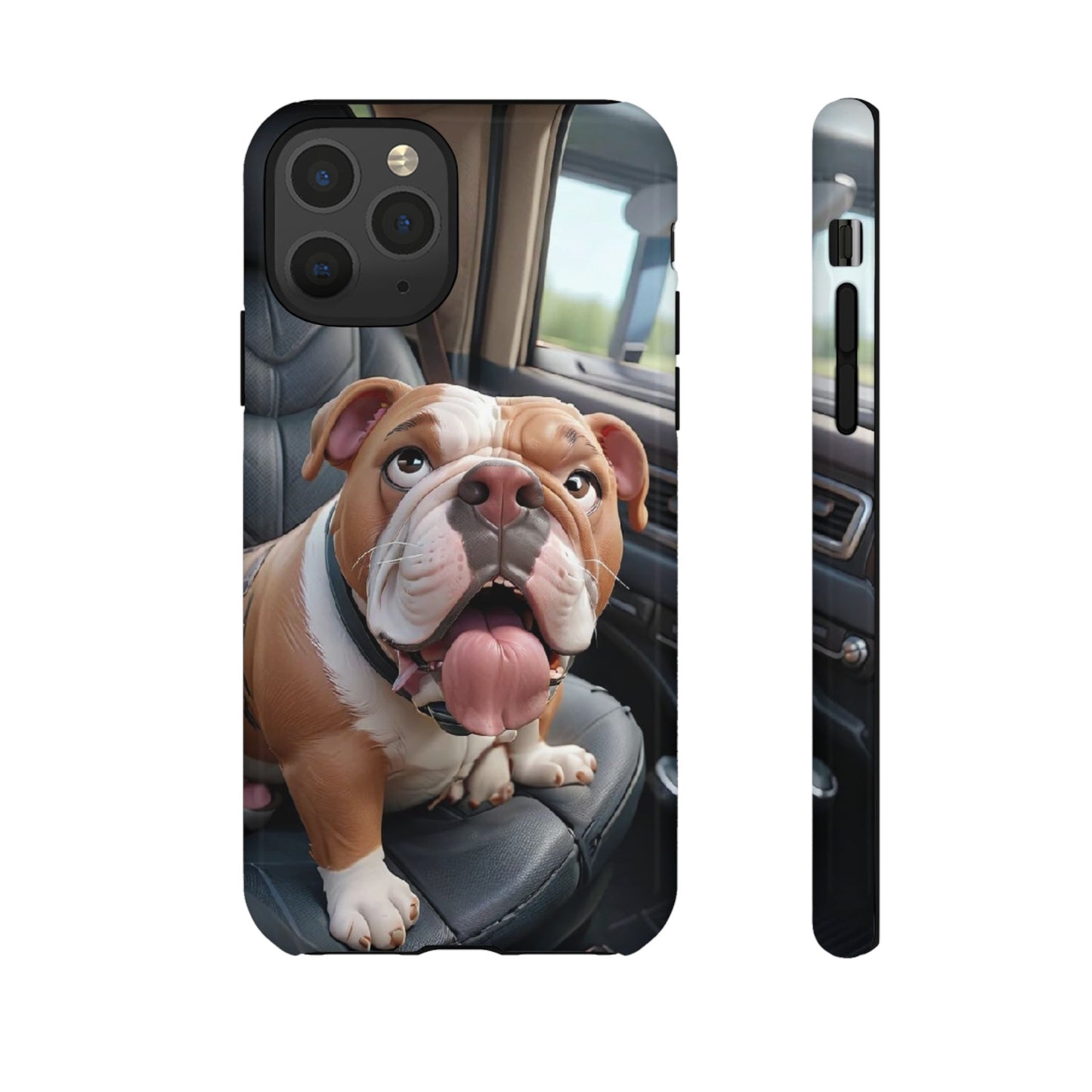 Bulldog Phone Case iPhones | Tough Cases for Animal Lovers, Cute Dog Design, Pet Gift, Phone Accessories, Dog Mom Essentials