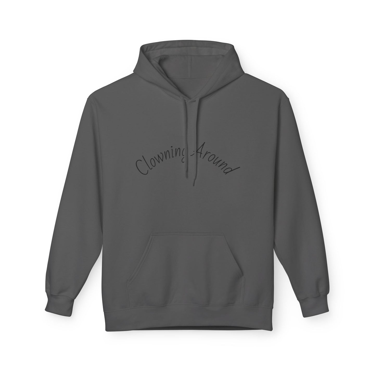 Clowning Around Fleece Hoodie - Perfect Gift for Sports Lovers, Athletes, Team Merch, Inspirational Apparel, Birthday & Game Day