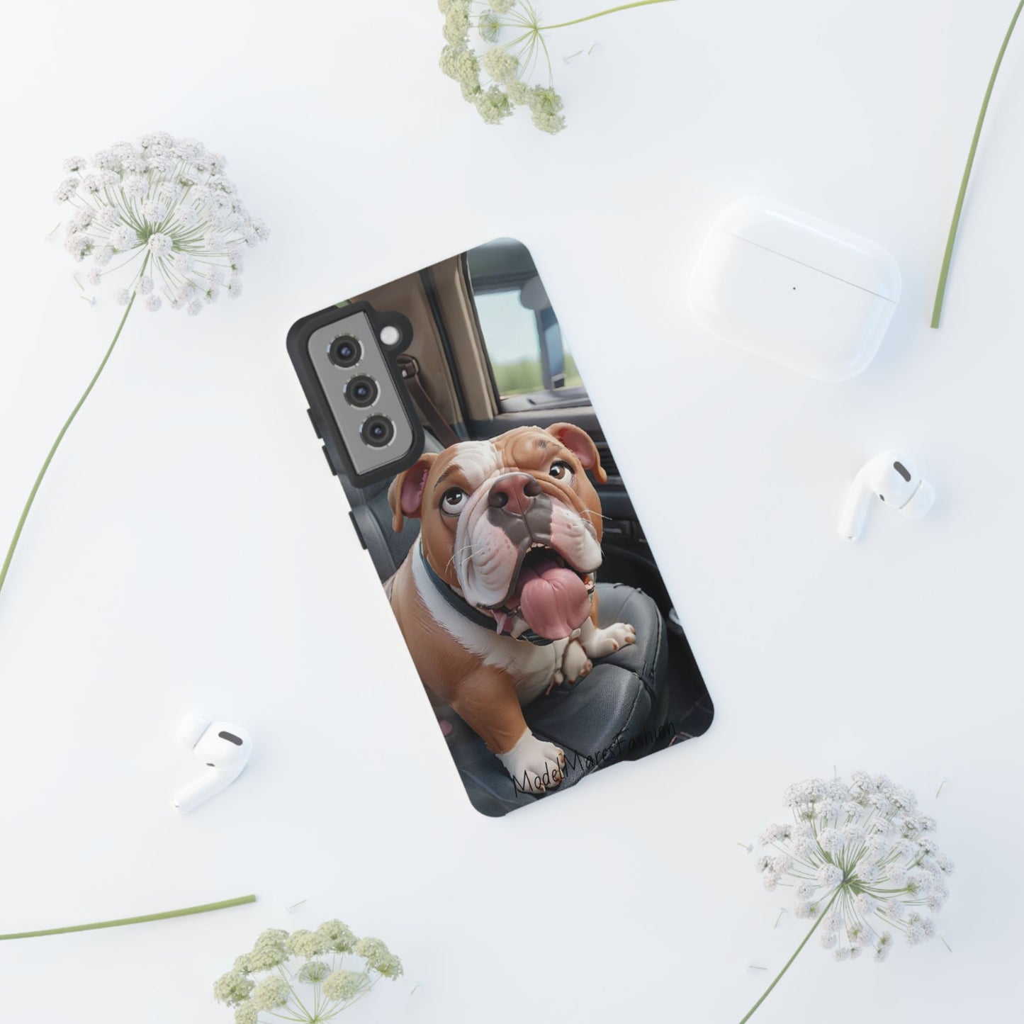 Bulldog Phone Case Samsung/Google - Tough Cases for Dog Lovers