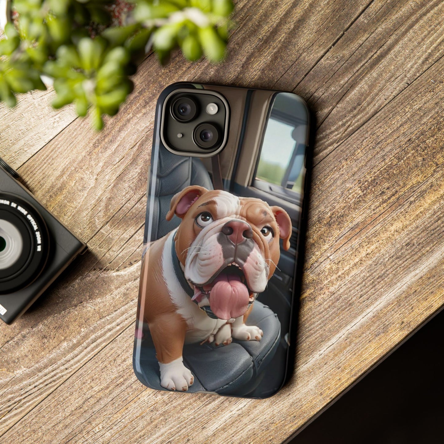 Bulldog Phone Case iPhones | Tough Cases for Animal Lovers, Cute Dog Design, Pet Gift, Phone Accessories, Dog Mom Essentials