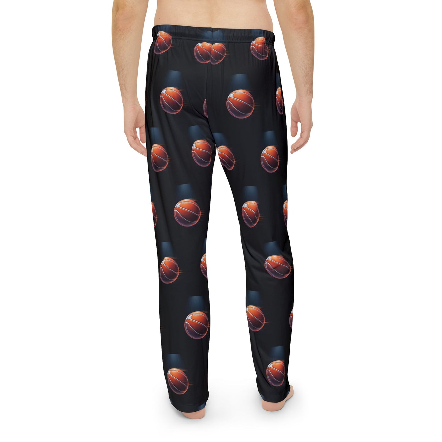 Basketball Men's Pajama Pants | Comfortable Loungewear for Sports Fans | Gifts for Him, Sleepwear, Relaxation, Sports Theme