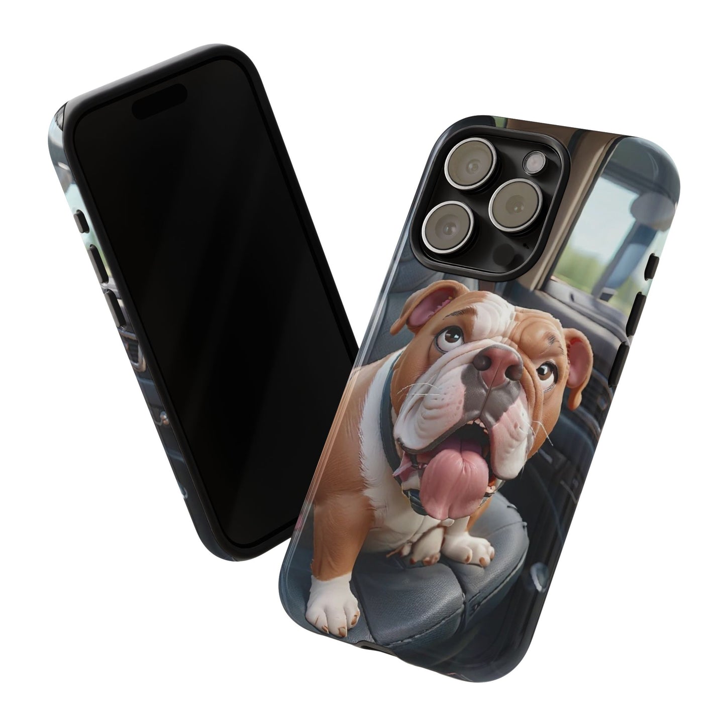 Bulldog Phone Case iPhones | Tough Cases for Animal Lovers, Cute Dog Design, Pet Gift, Phone Accessories, Dog Mom Essentials