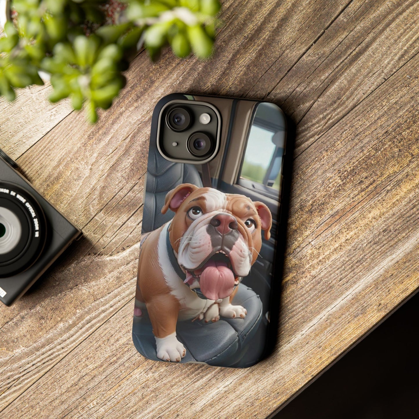 Bulldog Phone Case iPhones | Tough Cases for Animal Lovers, Cute Dog Design, Pet Gift, Phone Accessories, Dog Mom Essentials