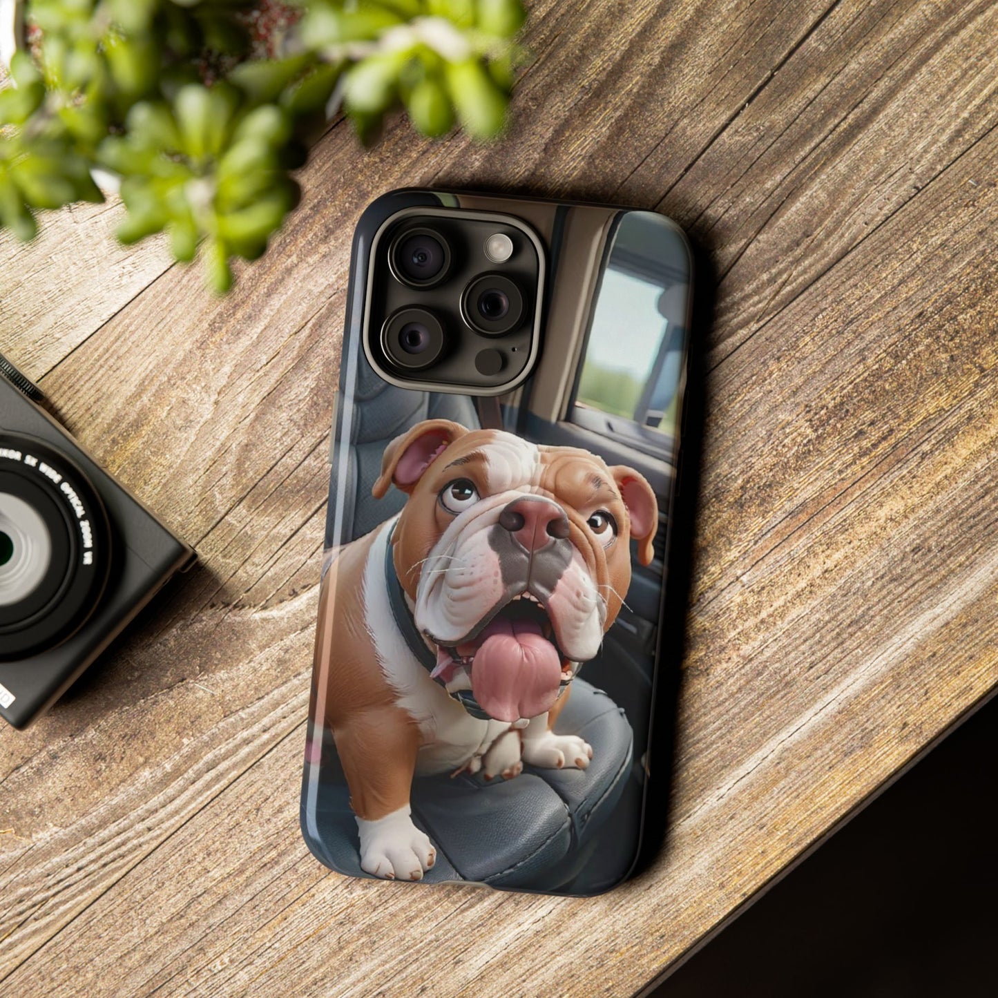 Bulldog Phone Case iPhones | Tough Cases for Animal Lovers, Cute Dog Design, Pet Gift, Phone Accessories, Dog Mom Essentials