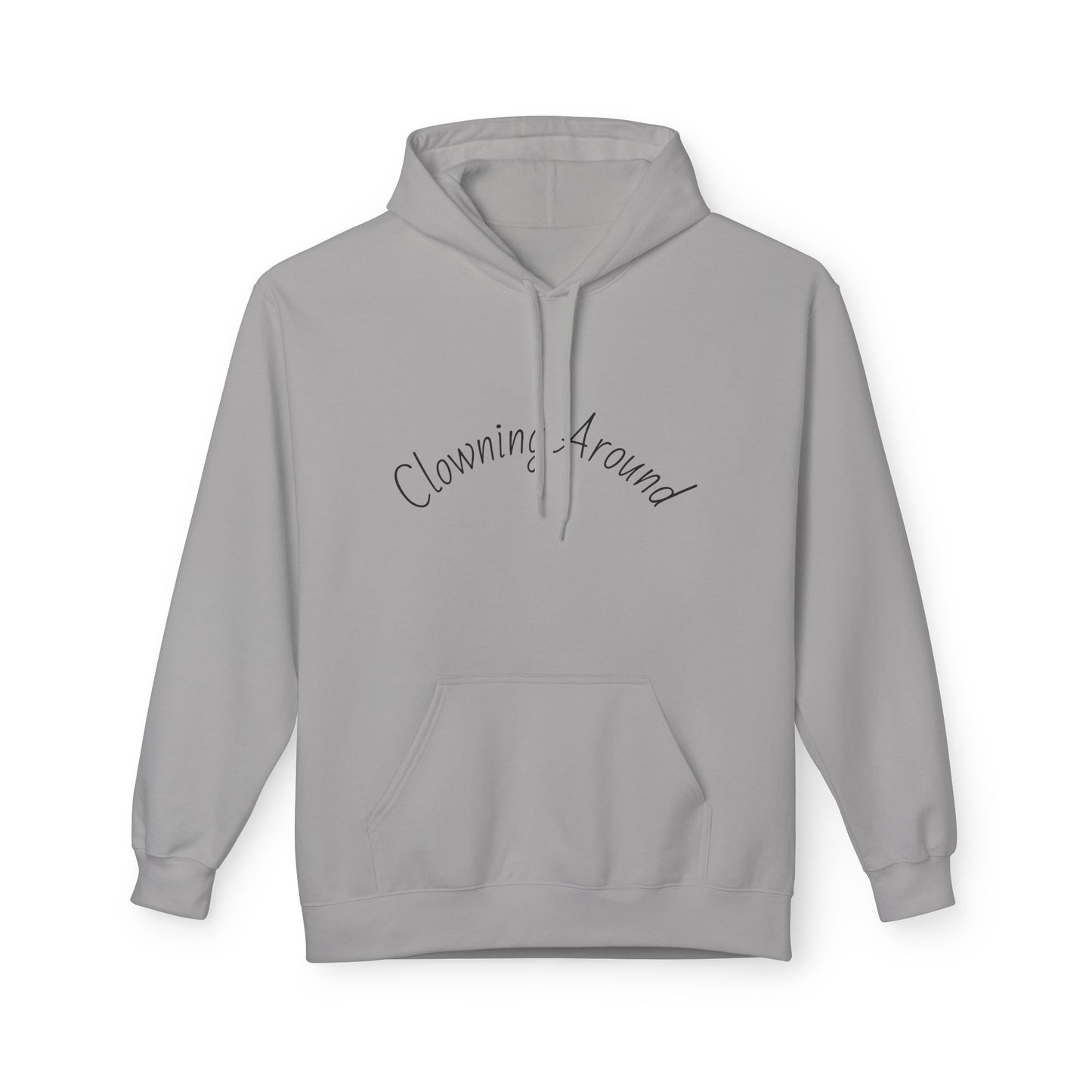 Clowning Around Fleece Hoodie - Perfect Gift for Sports Lovers, Athletes, Team Merch, Inspirational Apparel, Birthday & Game Day