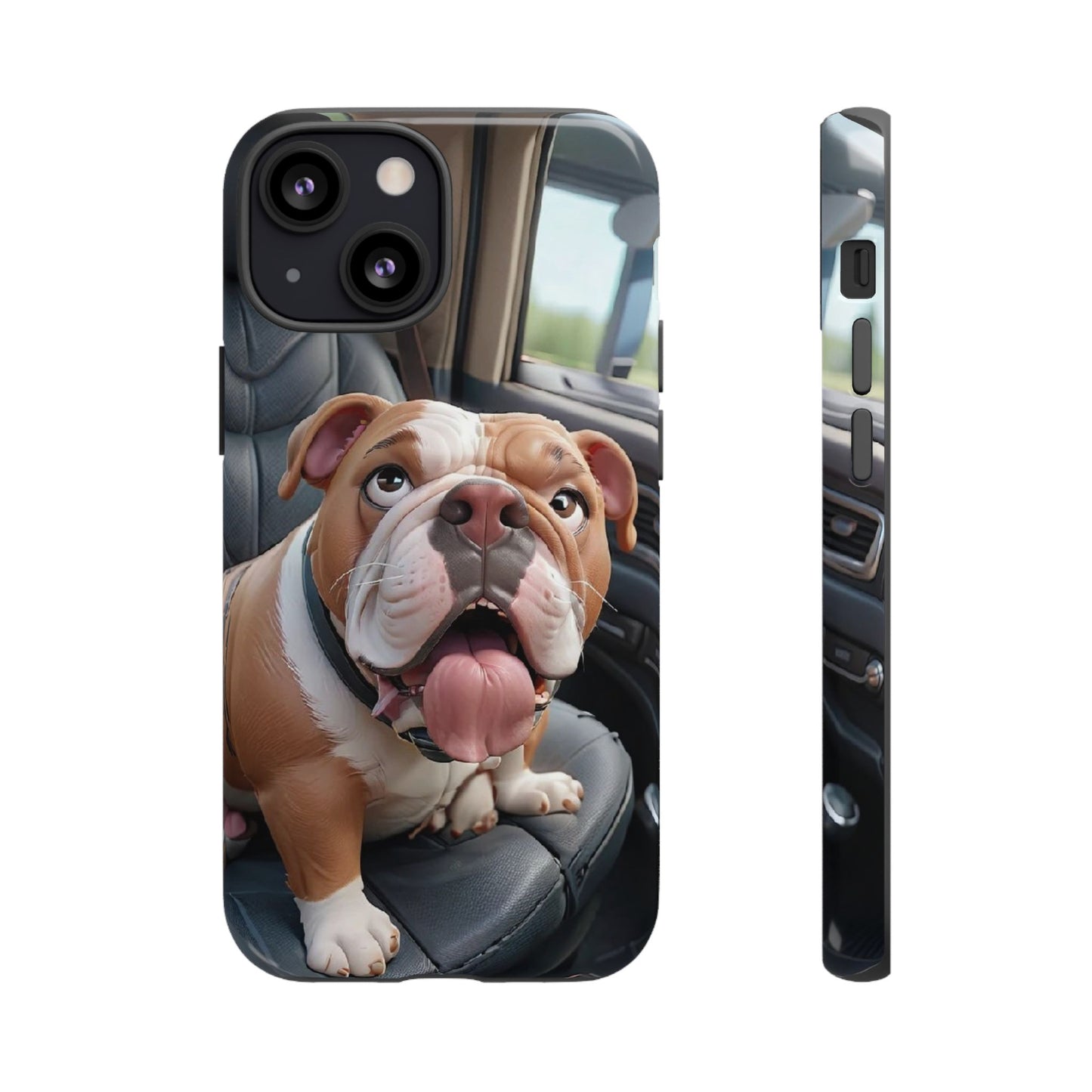 Bulldog Phone Case iPhones | Tough Cases for Animal Lovers, Cute Dog Design, Pet Gift, Phone Accessories, Dog Mom Essentials