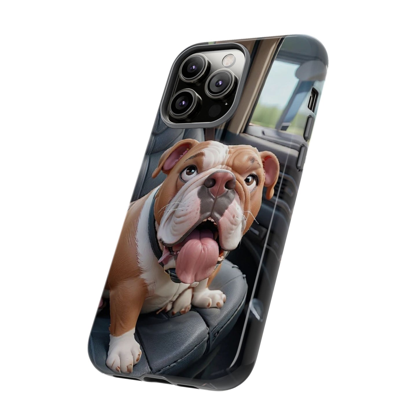 Bulldog Phone Case iPhones | Tough Cases for Animal Lovers, Cute Dog Design, Pet Gift, Phone Accessories, Dog Mom Essentials