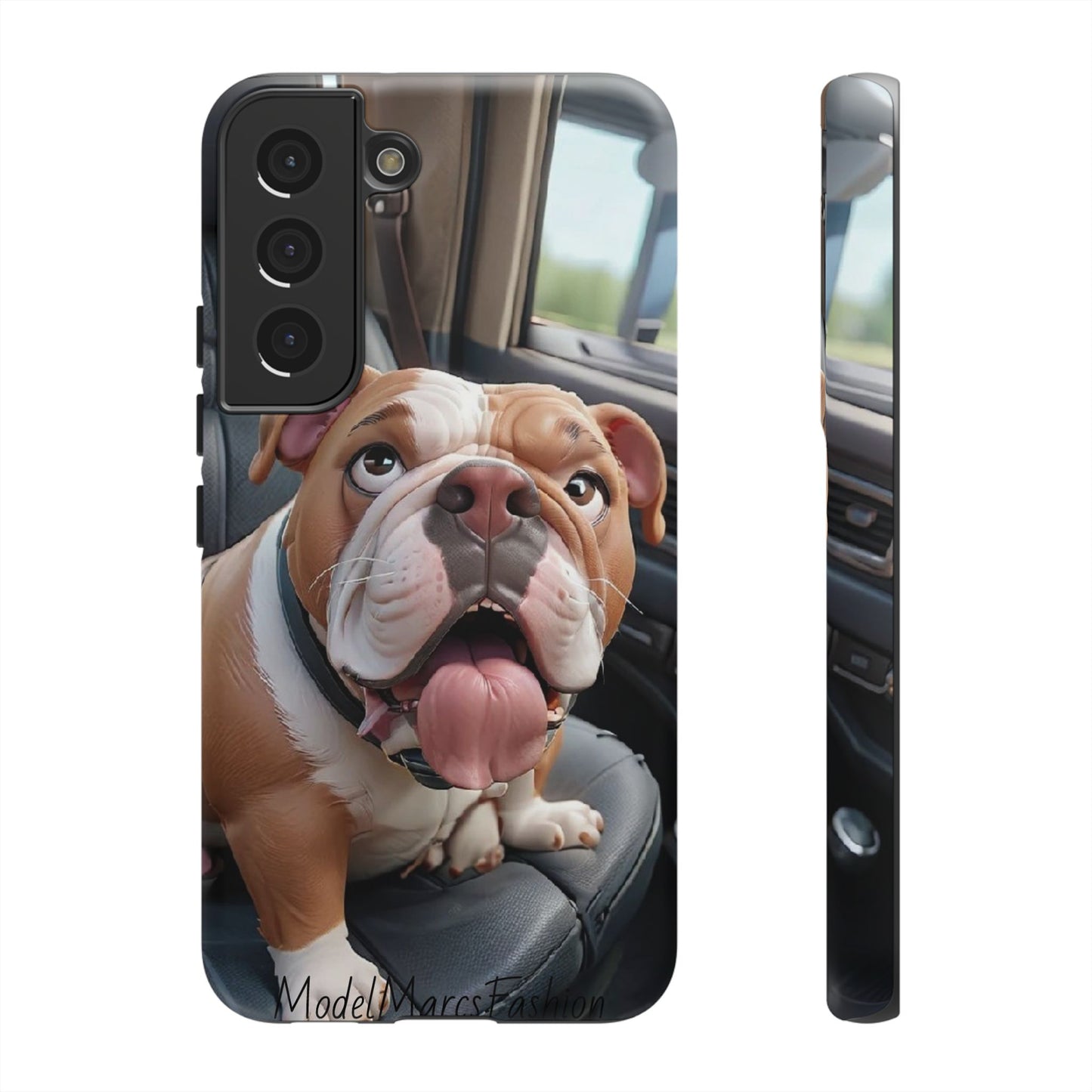 Bulldog Phone Case Samsung/Google - Tough Cases for Dog Lovers