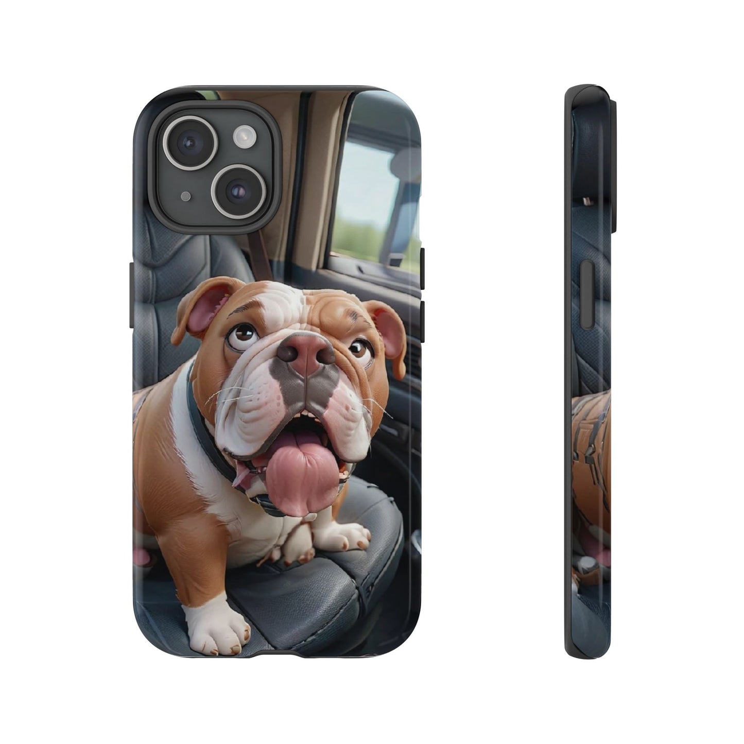 Bulldog Phone Case iPhones | Tough Cases for Animal Lovers, Cute Dog Design, Pet Gift, Phone Accessories, Dog Mom Essentials