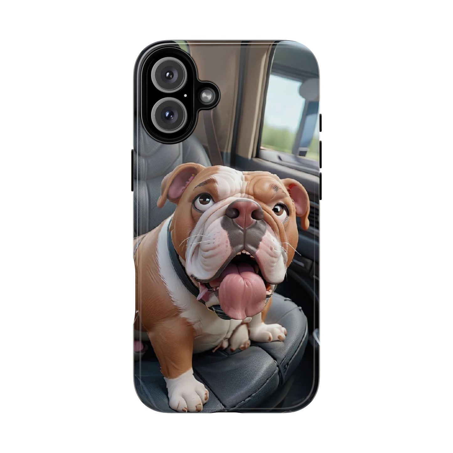 Bulldog Phone Case iPhones | Tough Cases for Animal Lovers, Cute Dog Design, Pet Gift, Phone Accessories, Dog Mom Essentials