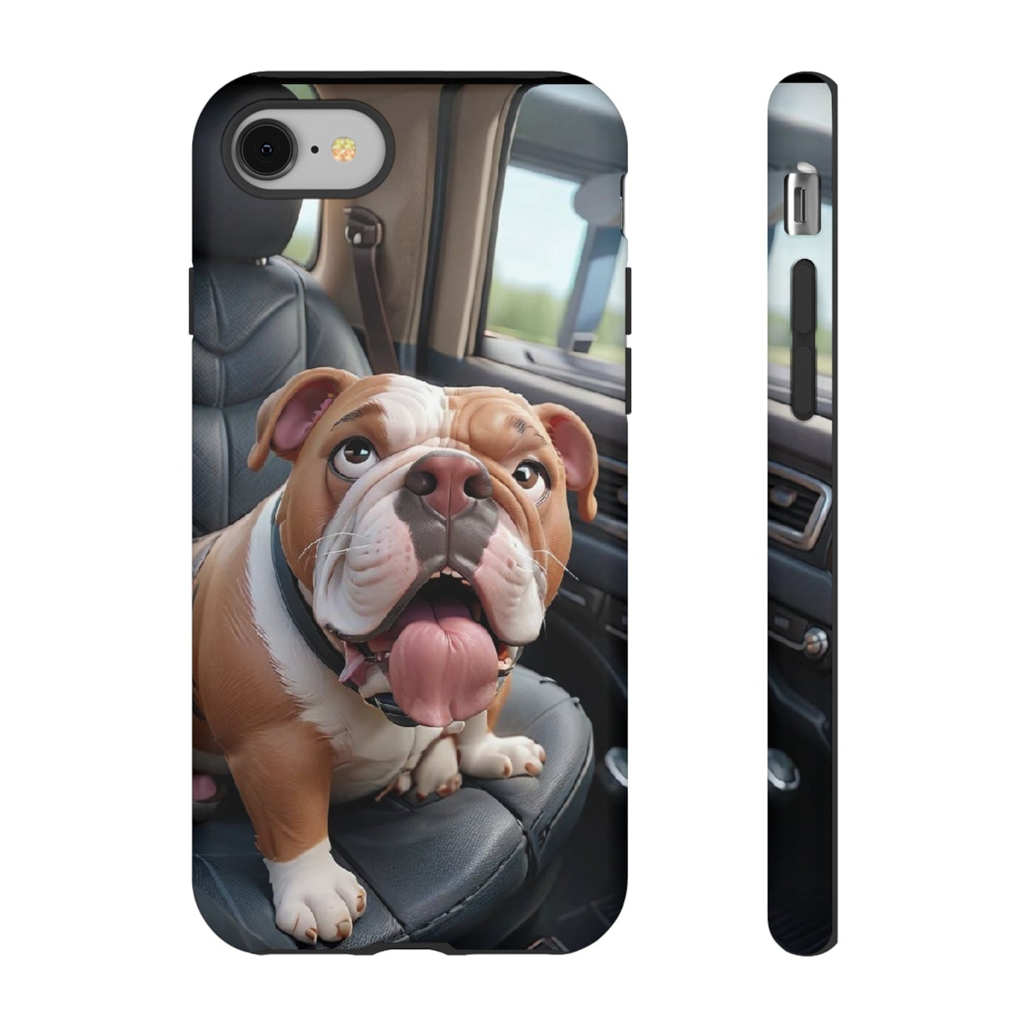 Bulldog Phone Case iPhones | Tough Cases for Animal Lovers, Cute Dog Design, Pet Gift, Phone Accessories, Dog Mom Essentials