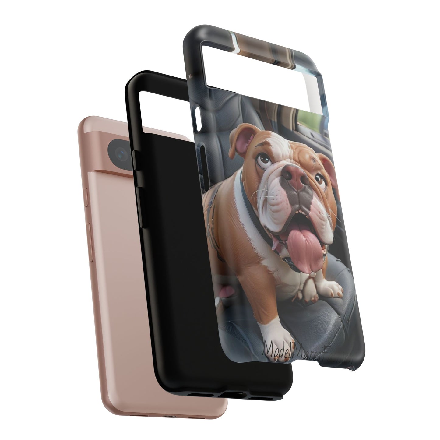 Bulldog Phone Case Samsung/Google - Tough Cases for Dog Lovers