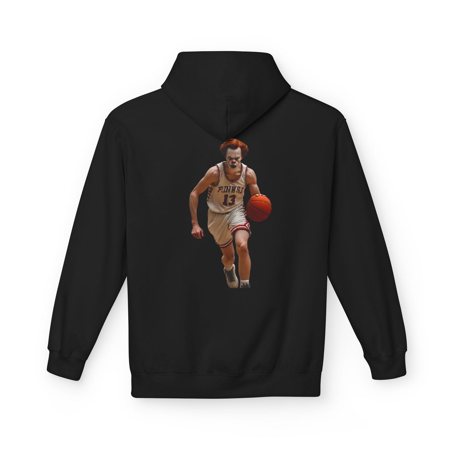 Clowning Around Fleece Hoodie - Perfect Gift for Sports Lovers, Athletes, Team Merch, Inspirational Apparel, Birthday & Game Day
