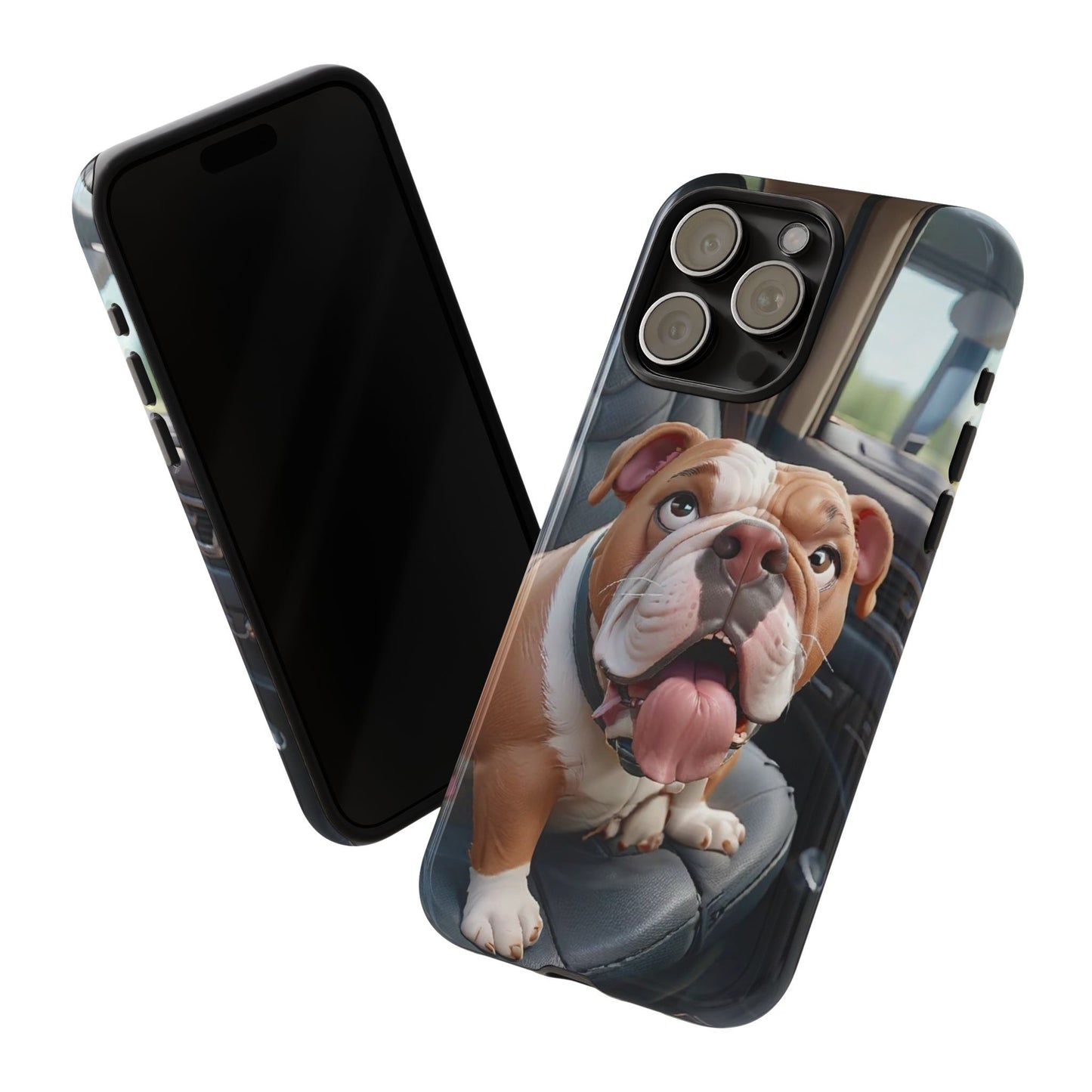 Bulldog Phone Case iPhones | Tough Cases for Animal Lovers, Cute Dog Design, Pet Gift, Phone Accessories, Dog Mom Essentials
