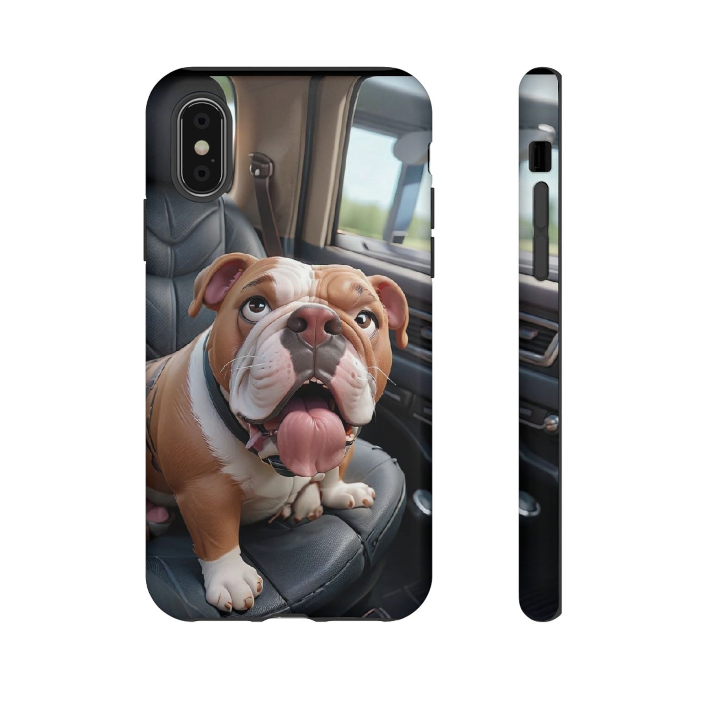 Bulldog Phone Case iPhones | Tough Cases for Animal Lovers, Cute Dog Design, Pet Gift, Phone Accessories, Dog Mom Essentials