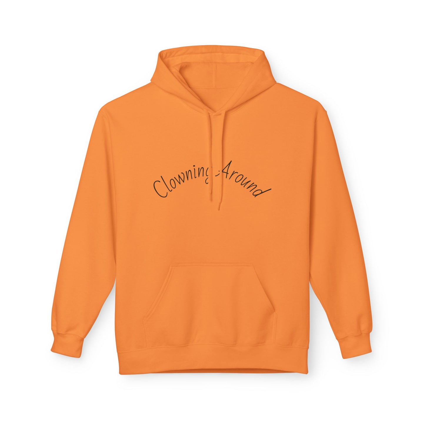 Clowning Around Fleece Hoodie - Perfect Gift for Sports Lovers, Athletes, Team Merch, Inspirational Apparel, Birthday & Game Day