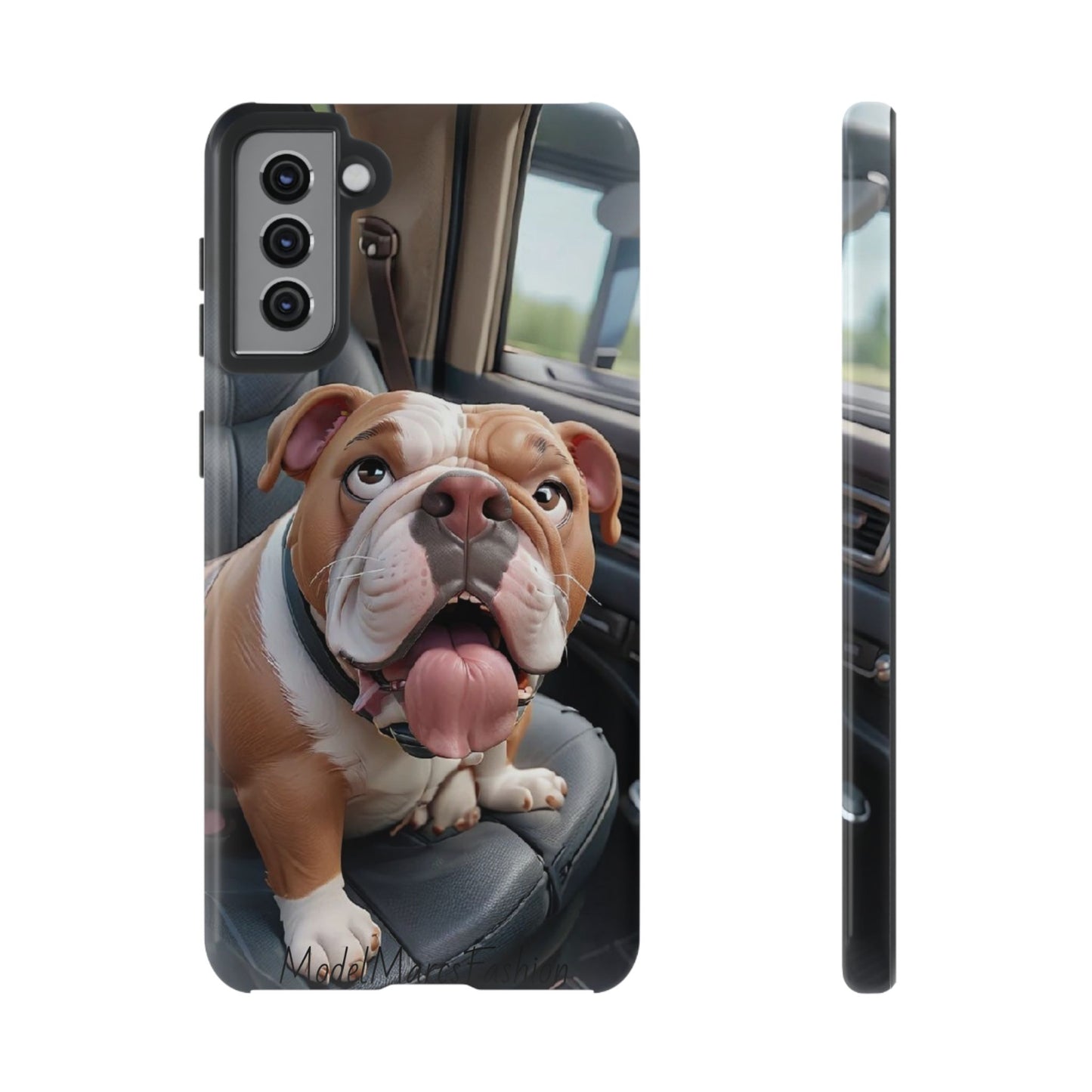 Bulldog Phone Case Samsung/Google - Tough Cases for Dog Lovers