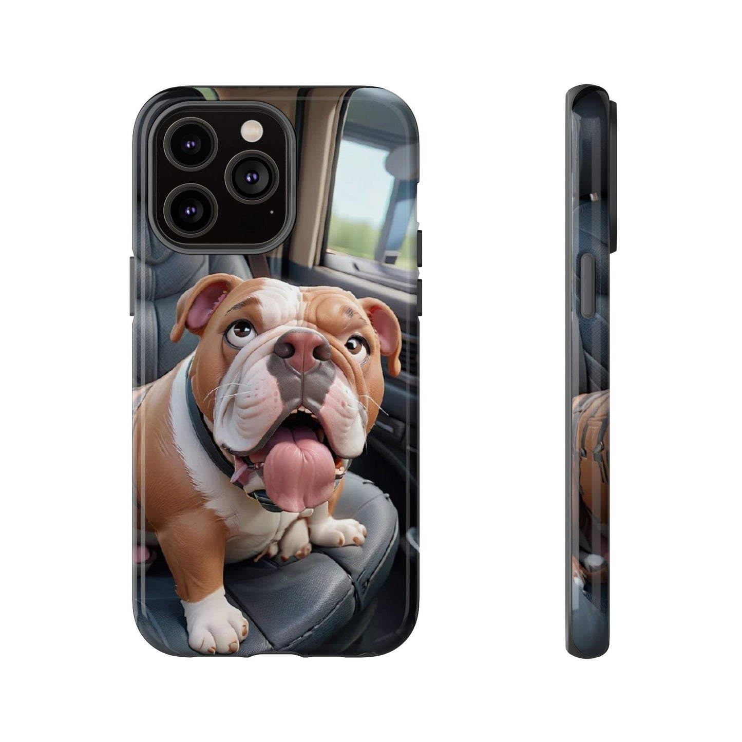 Bulldog Phone Case iPhones | Tough Cases for Animal Lovers, Cute Dog Design, Pet Gift, Phone Accessories, Dog Mom Essentials