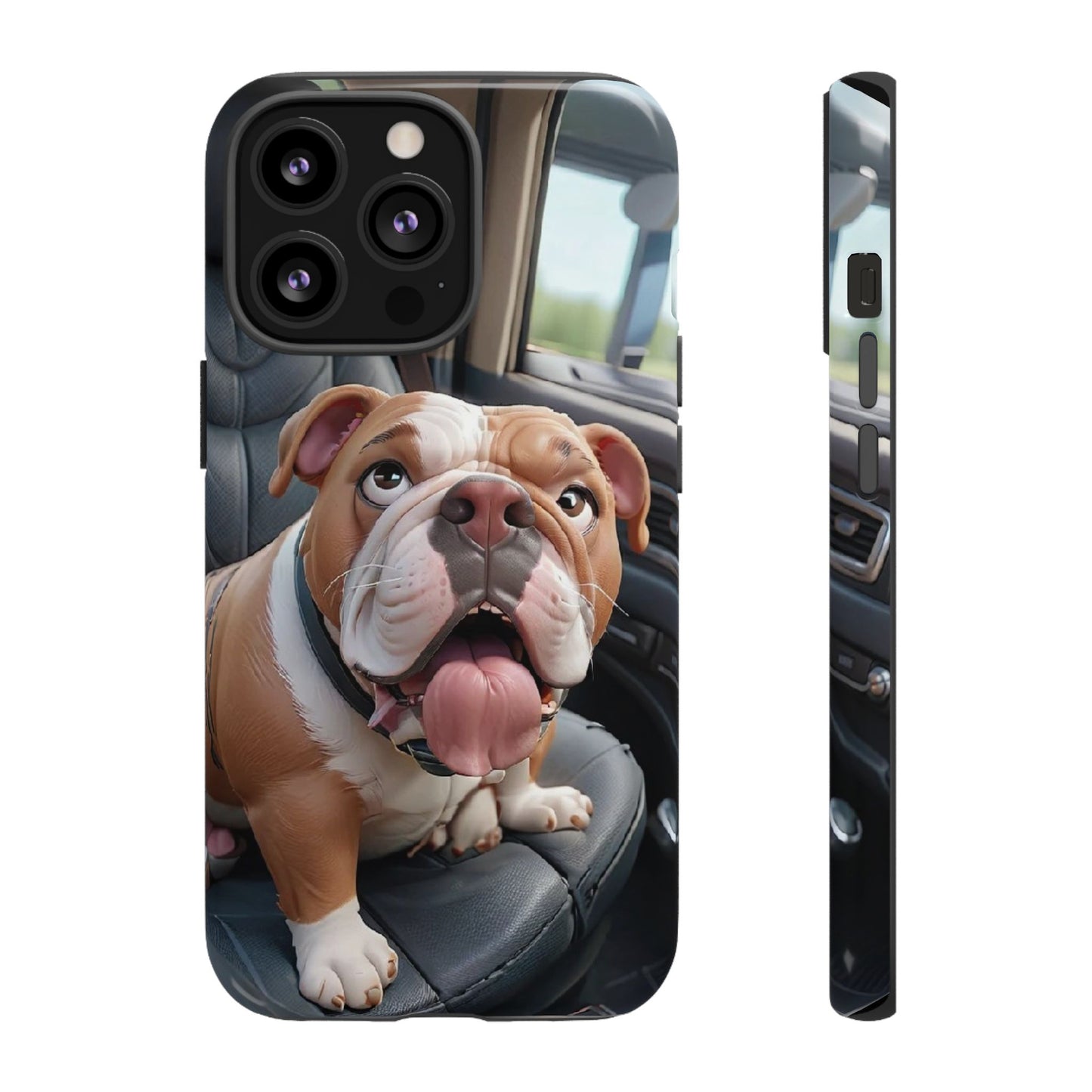 Bulldog Phone Case iPhones | Tough Cases for Animal Lovers, Cute Dog Design, Pet Gift, Phone Accessories, Dog Mom Essentials