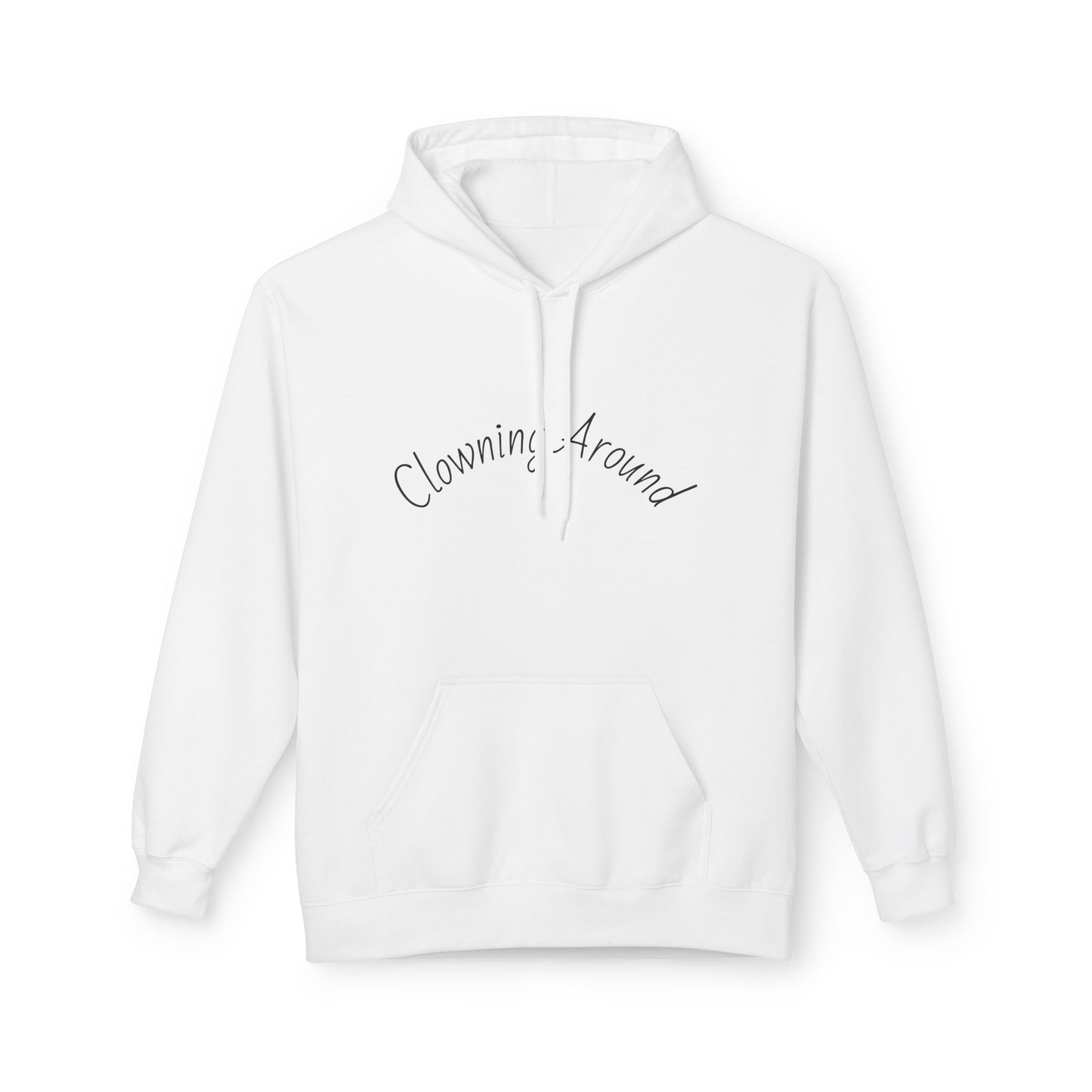 Clowning Around Fleece Hoodie - Perfect Gift for Sports Lovers, Athletes, Team Merch, Inspirational Apparel, Birthday & Game Day